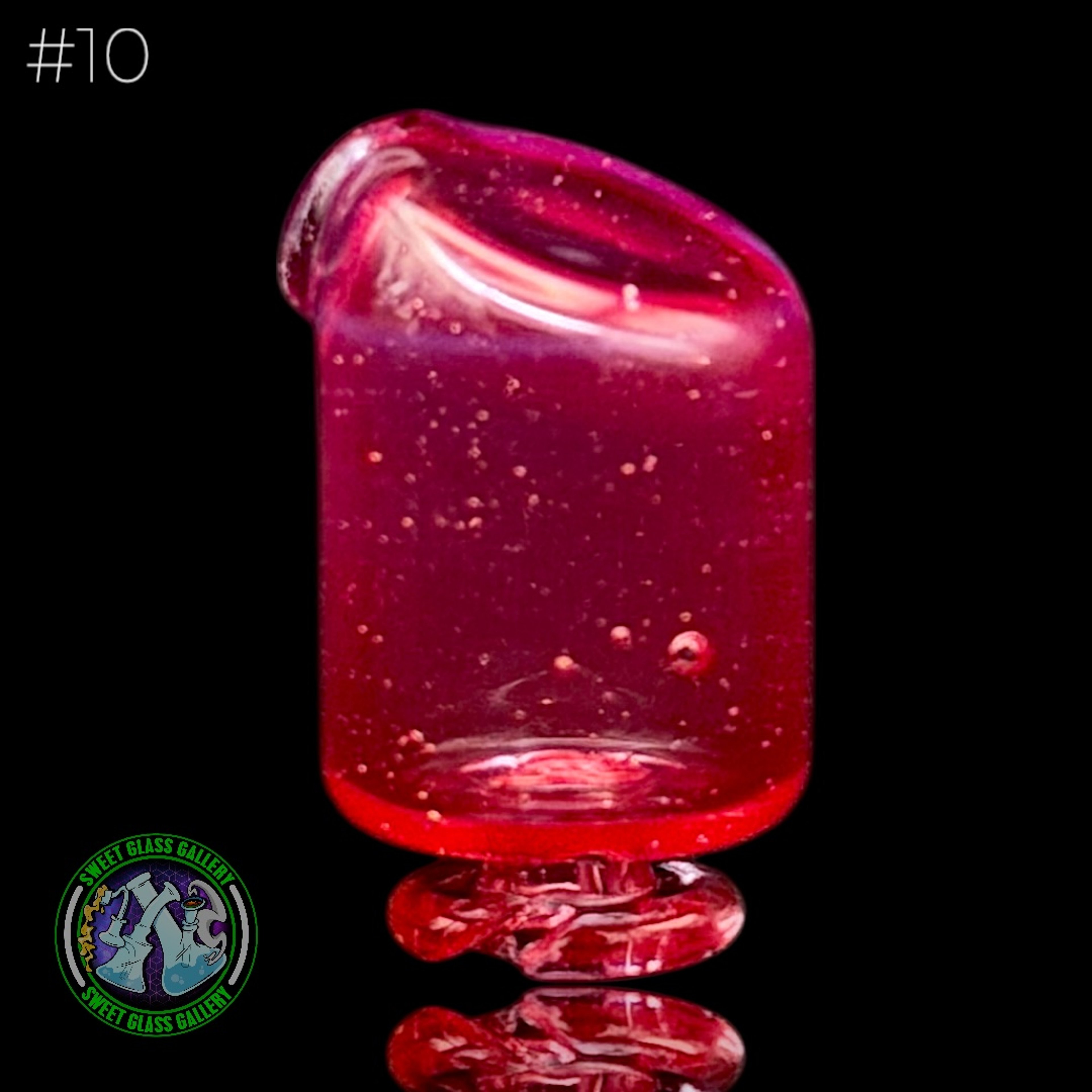 Preview pic of Kizmit Glass - Pivot Top #10 (Rose Quartz x Tangie)