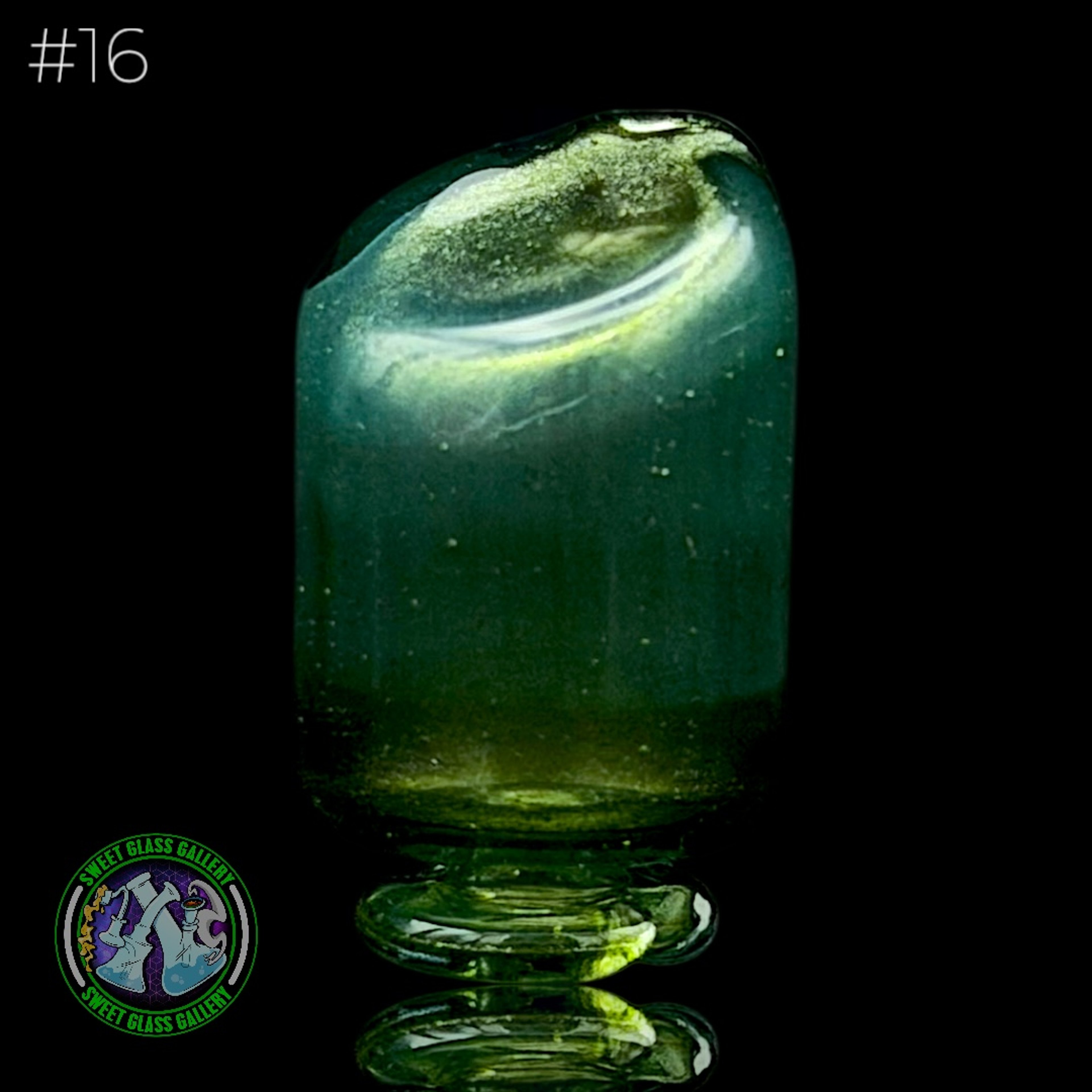 Preview pic of Kizmit Glass - Pivot Top #16 (Raindrop x Jackpot)