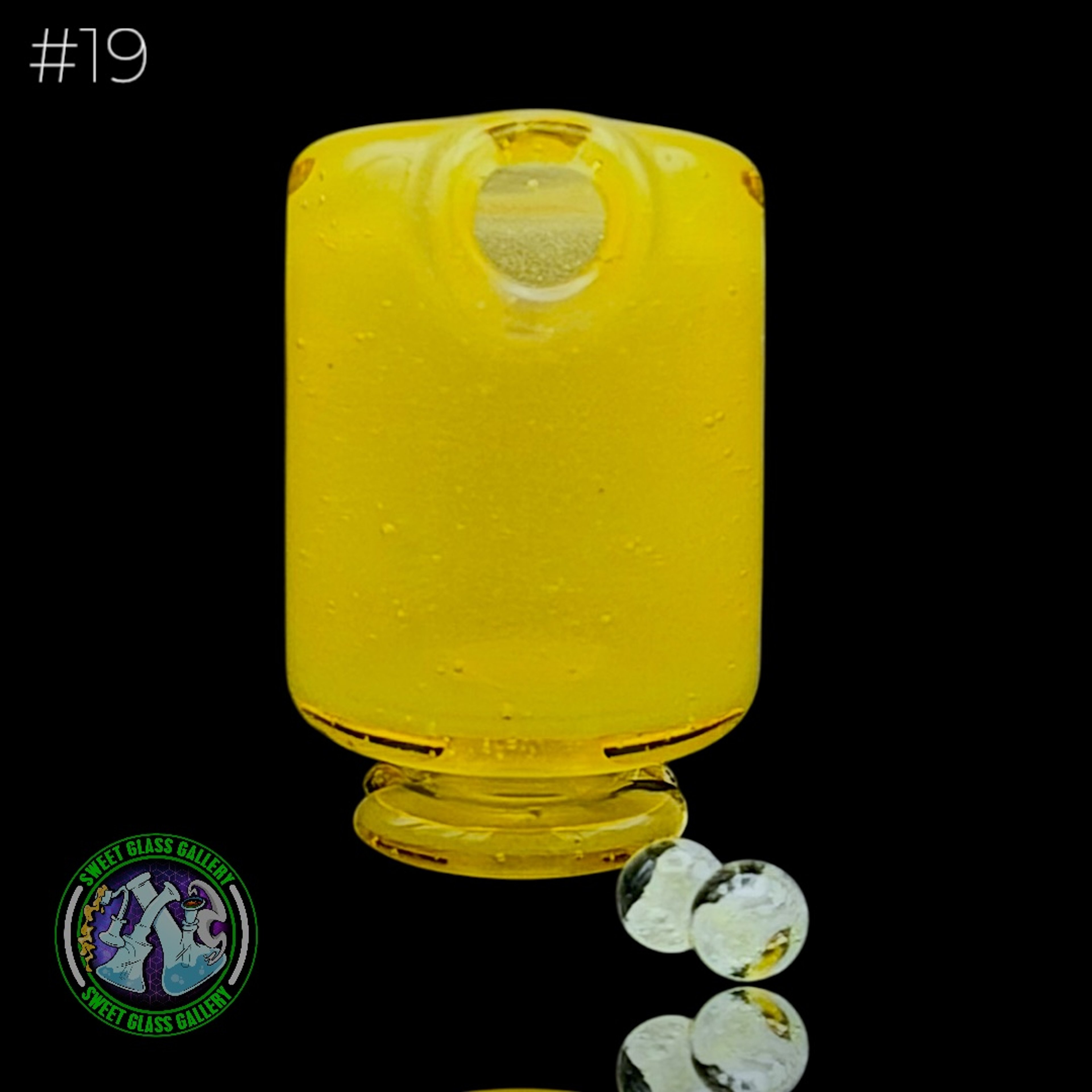 Preview pic of Kizmit Glass - Pivot Top #19 (Spraytan)