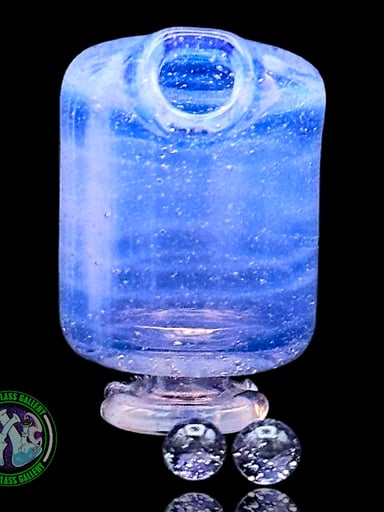 Preview pic of Kizmit Glass - Pivot Top #7 (Opal Purple Lollipop)