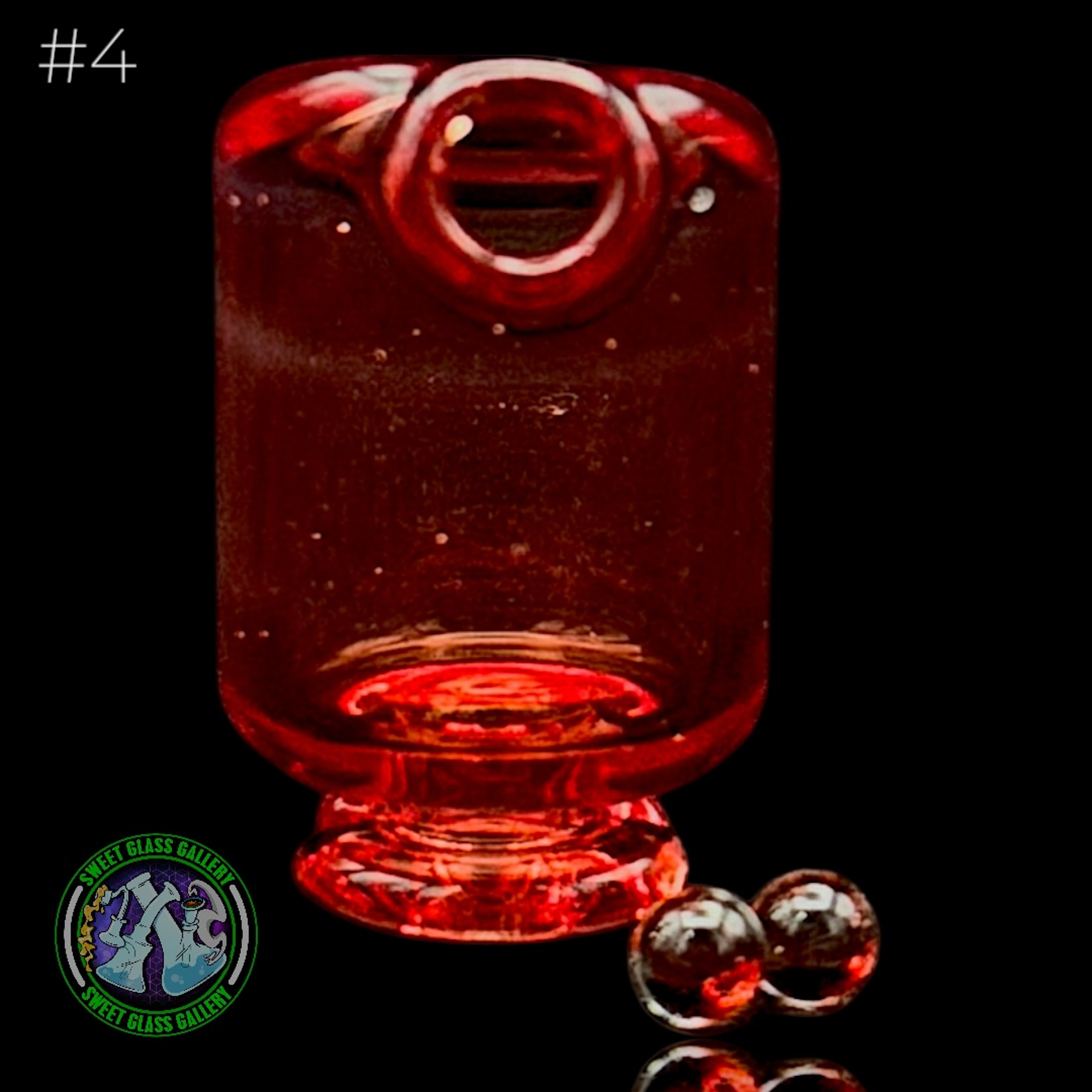 Preview pic of Kizmit Glass - Pivot Top #4 (Fruit Cocktail)