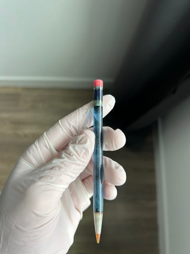 Preview pic of Sherbet Blue Stardust Pencil