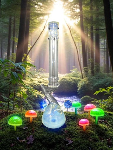 Preview pic of 18" zong style Fumed bong