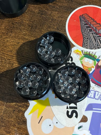 Preview pic of Bunch of clear pearls “prices in description”