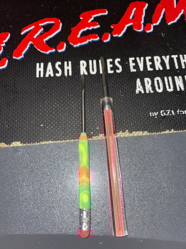 Preview pic of DunkinMedz UV “Pourcasso Pencil” #6/25! FREE SHIPPING + DABBER, FLAT HEAD!