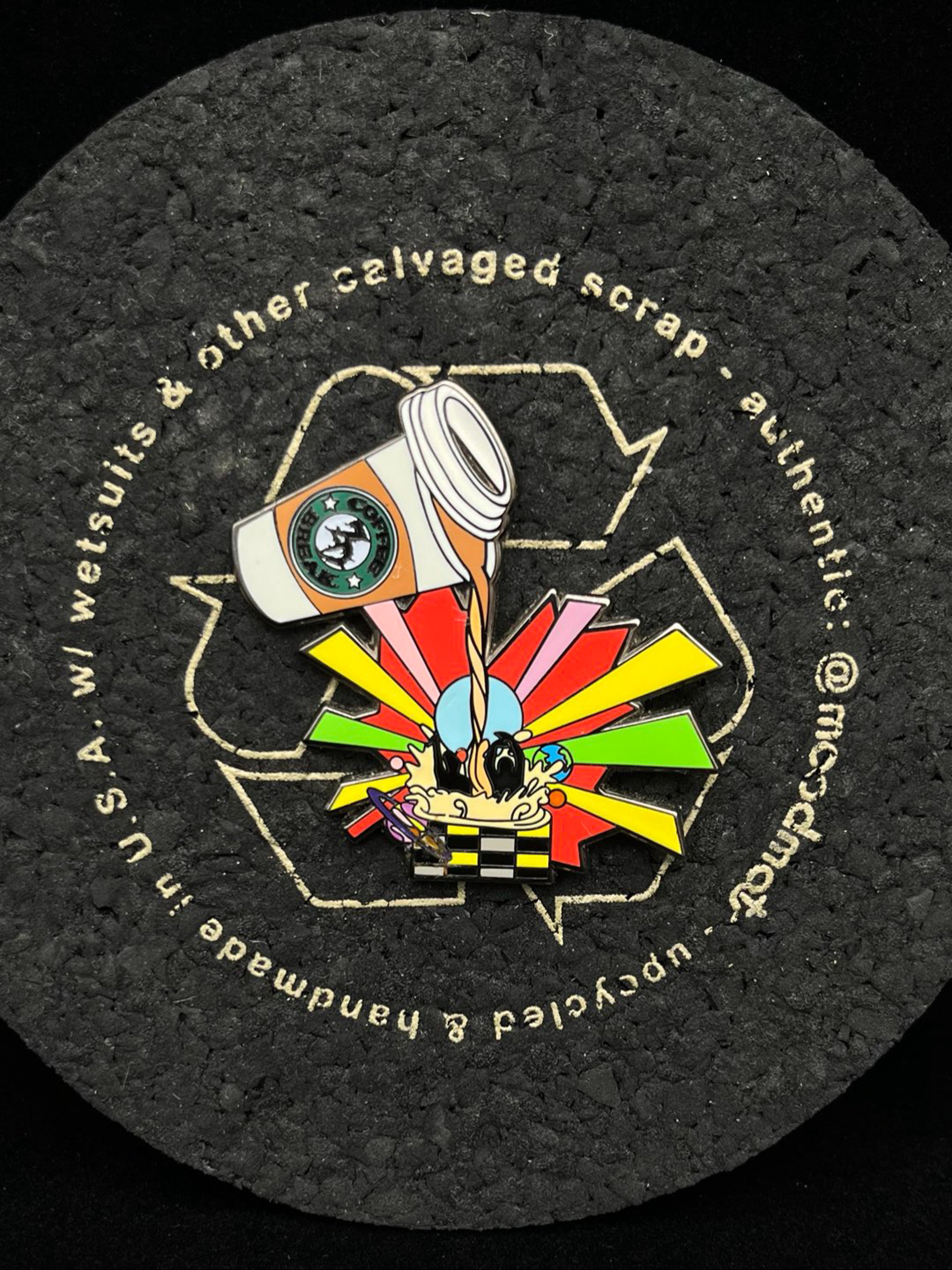 Zeds Dead Coffee Break Pin image 0