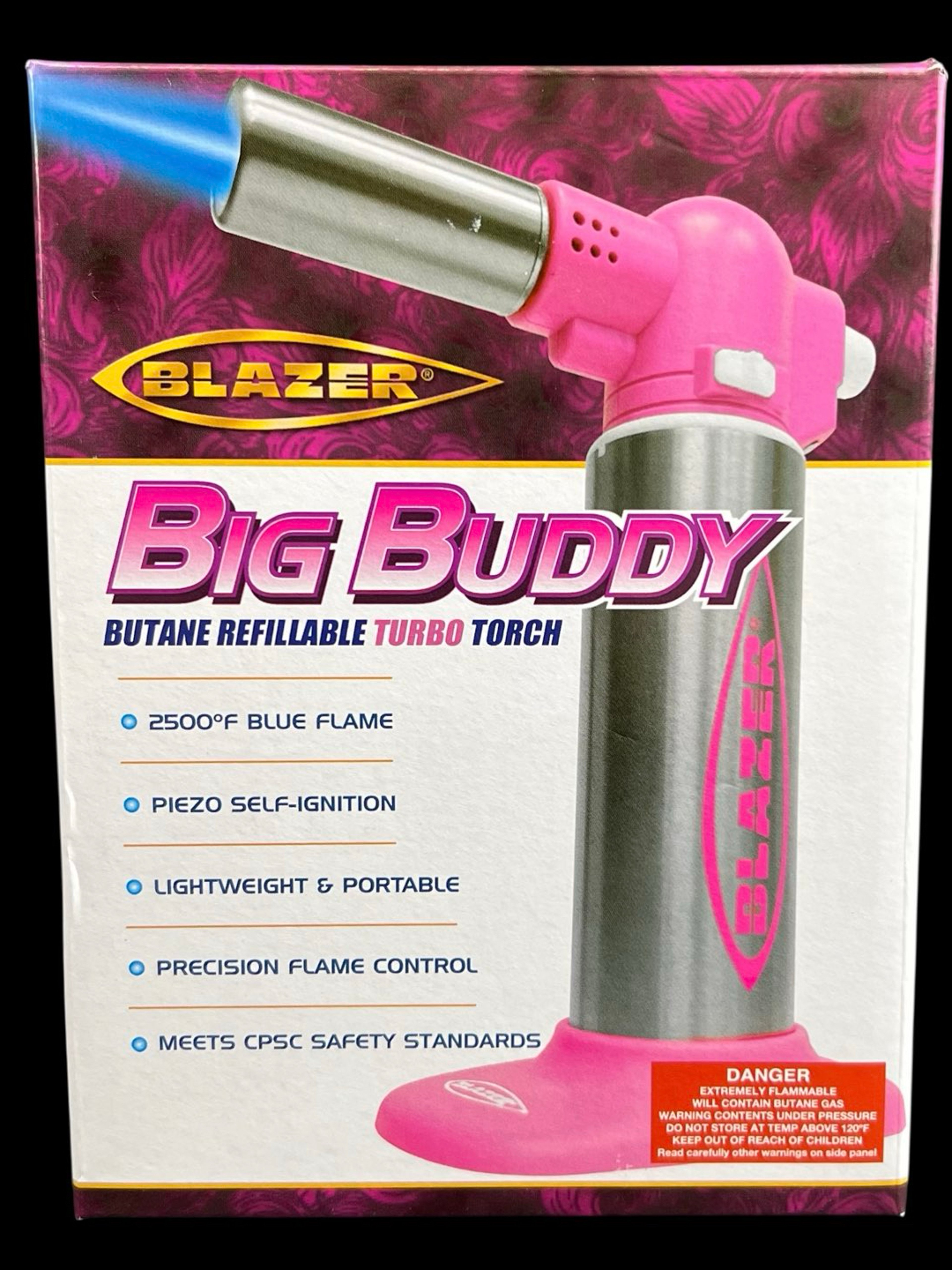 Preview pic of NEW Blazer Torch Lighter - Pink
