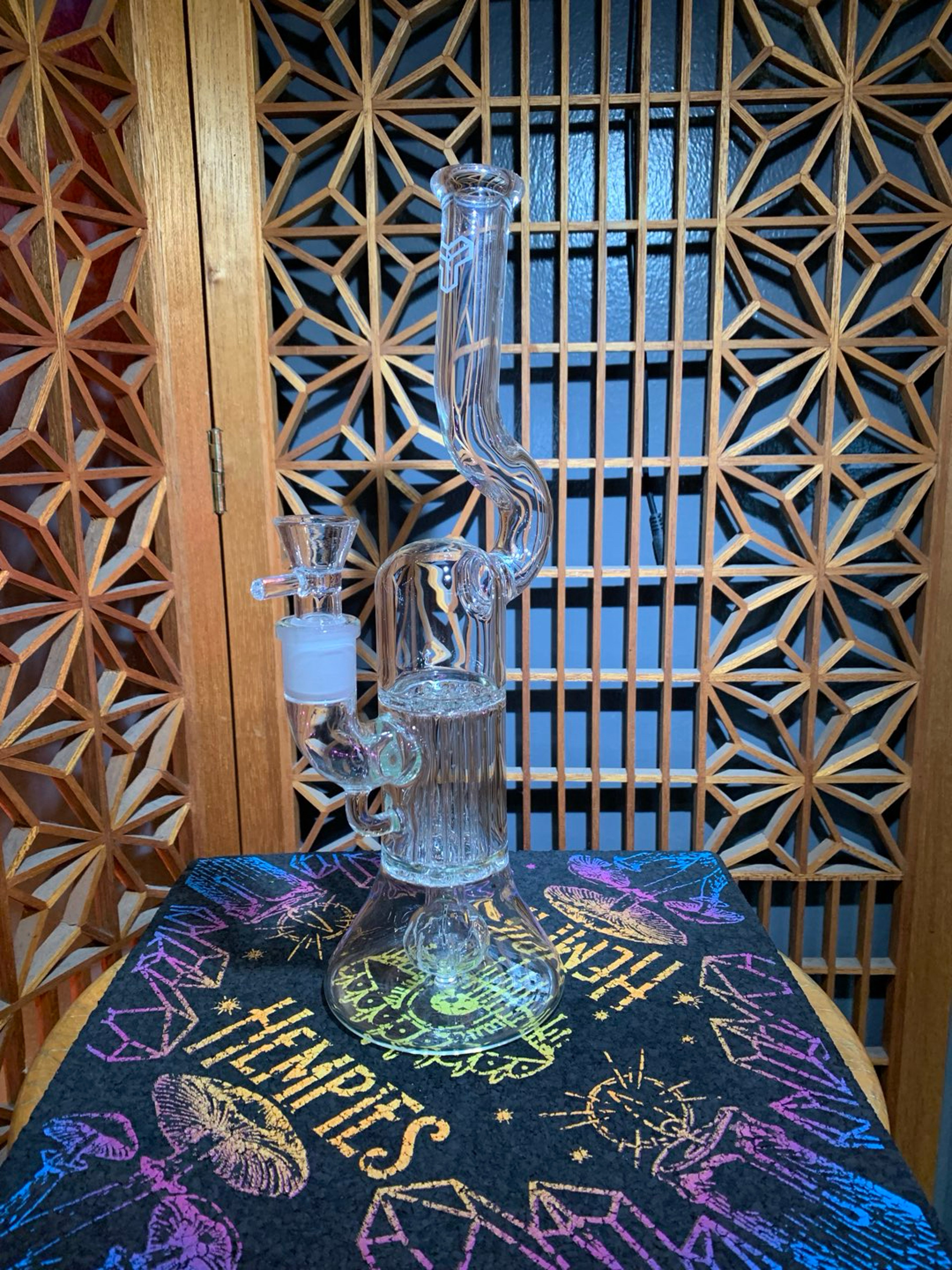 Natty neck with peyote perc & pillars image 0