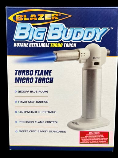 Preview pic of NEW Blazer Torch Lighter - White