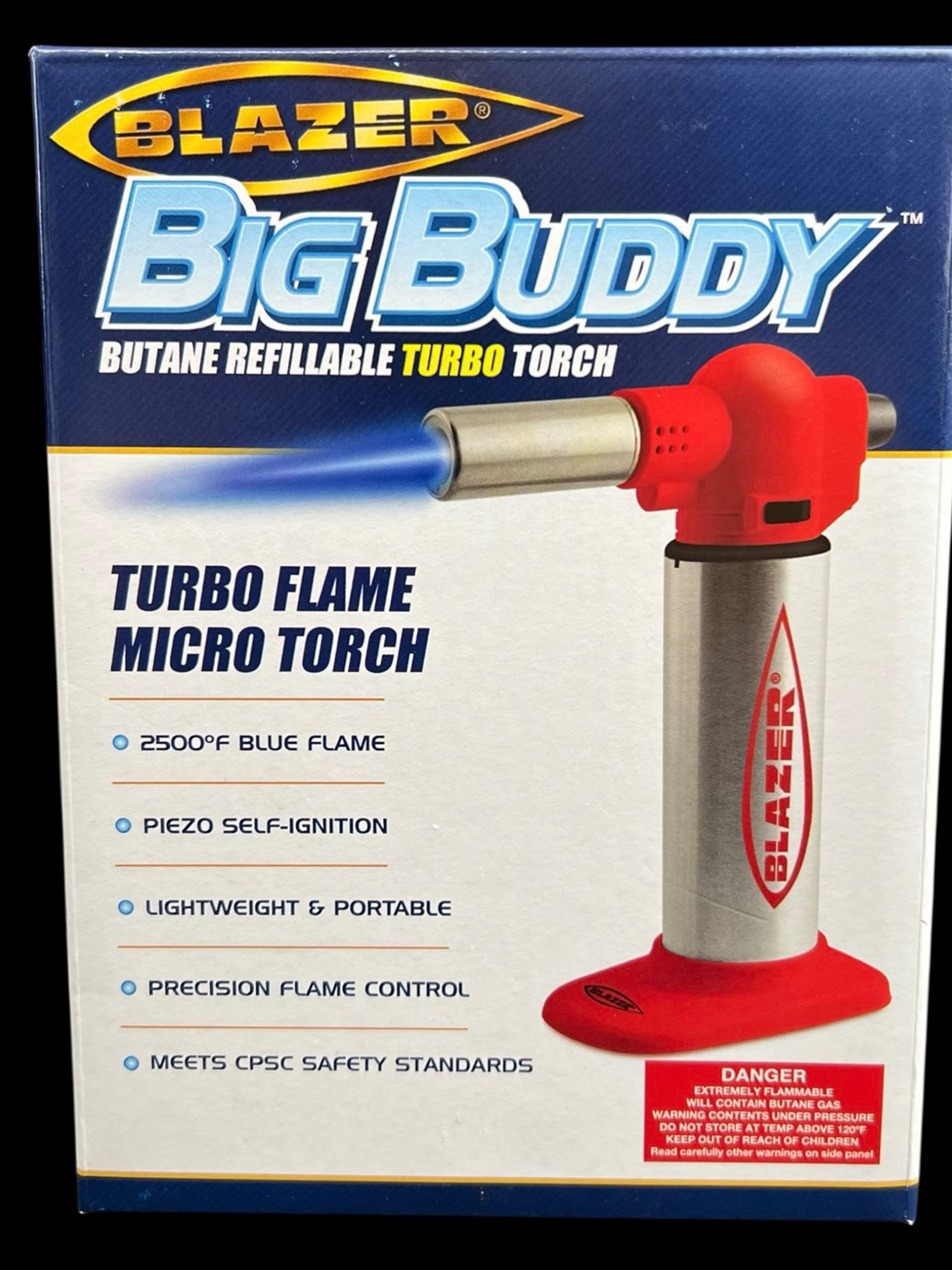 NEW Blazer Torch Lighter - Red image 0