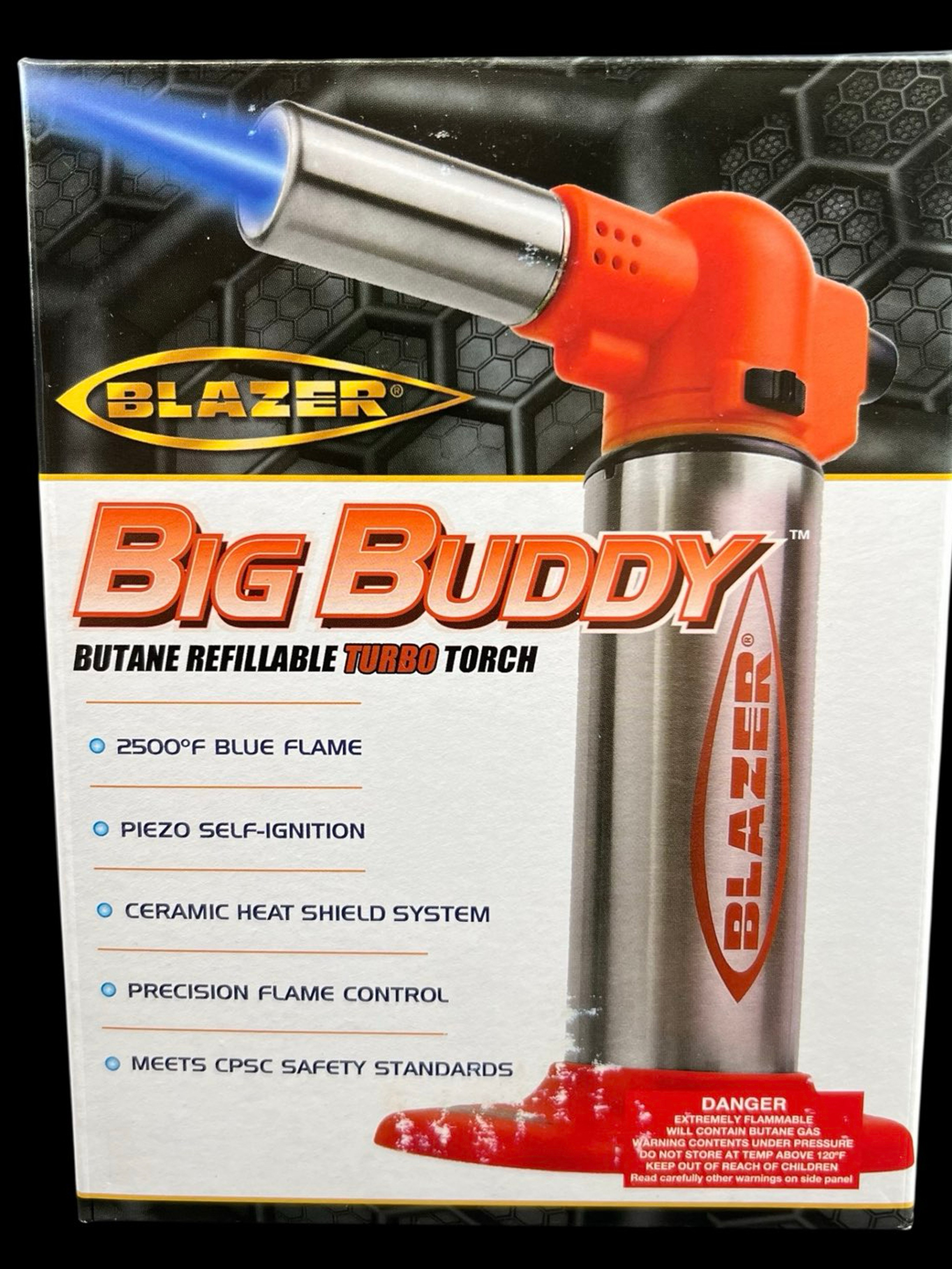 NEW Blazer Torch Lighter - Orange image 0