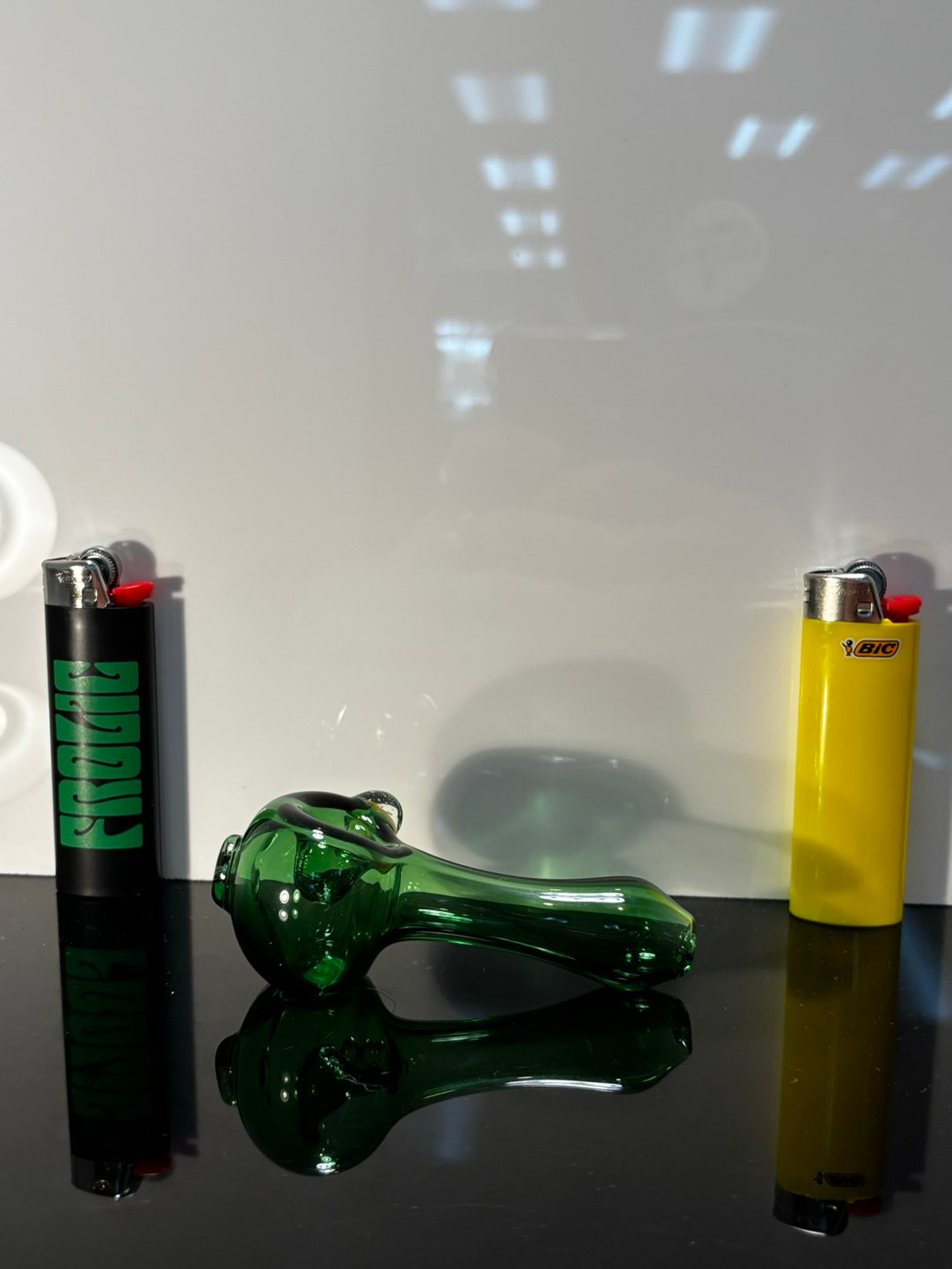 Rading Glass Militia - Green Spoon image 0