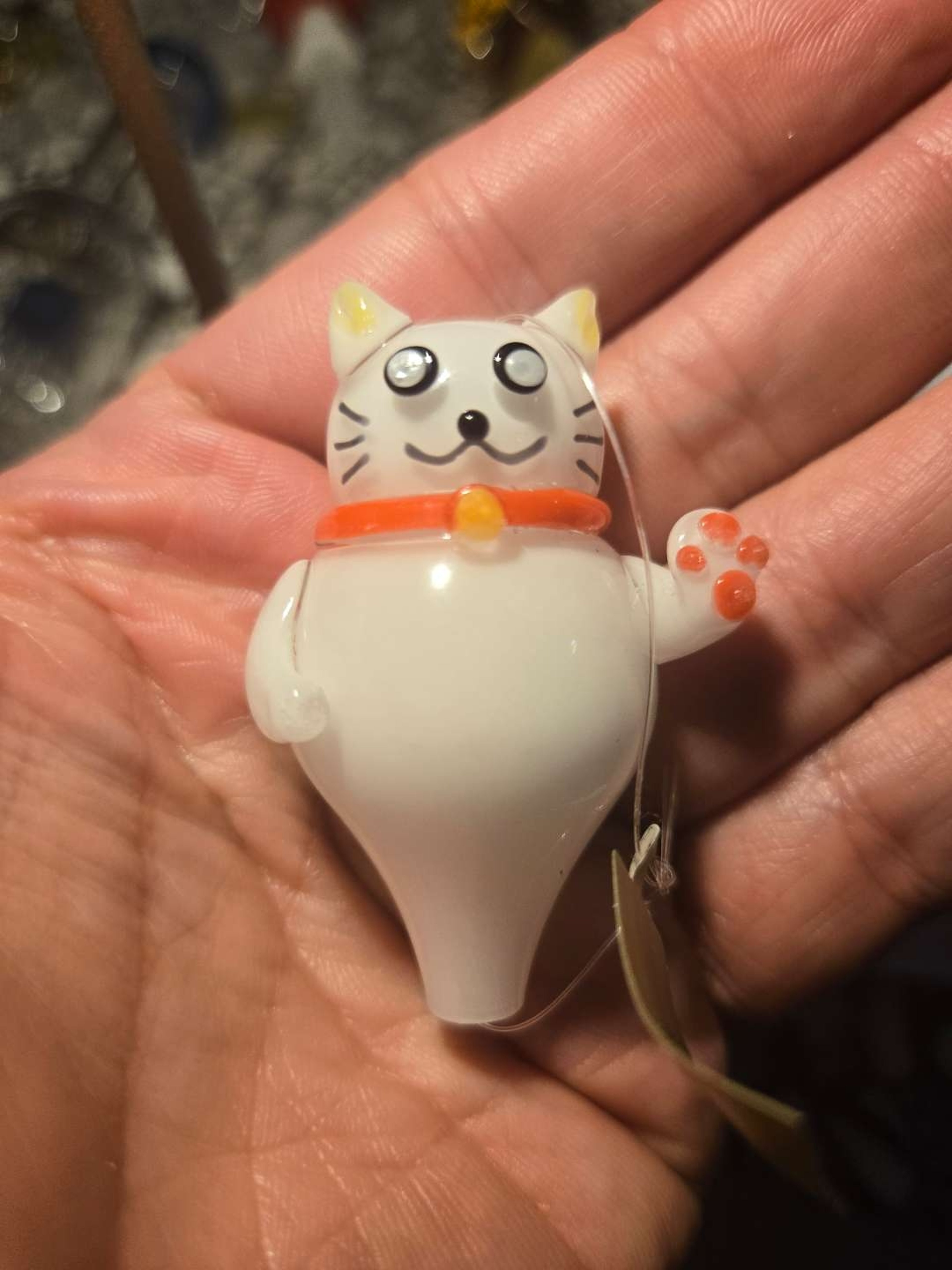 Preview pic of Carb cap Chinese good luck cat brand new