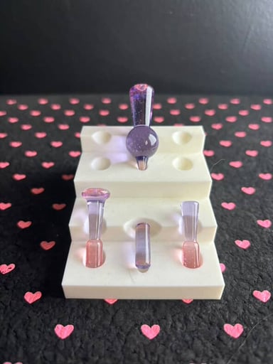 Preview pic of Power pat Slurper set purple and pink two tone