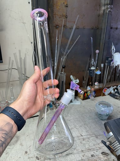 Preview pic of Karmaline color,44x16” 14mm 3 holes slide, gridded steam