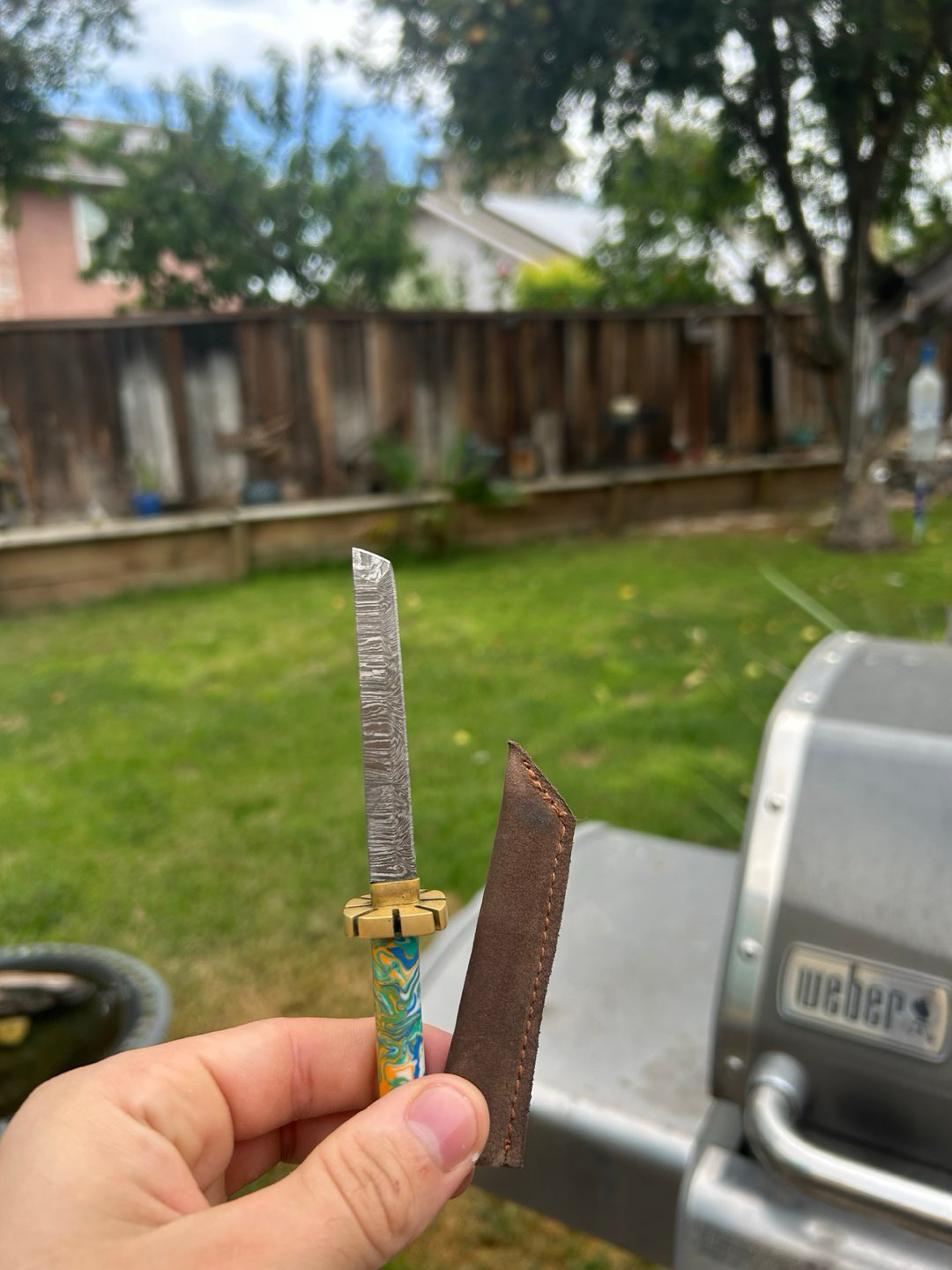 damascus katana dab tool image 0