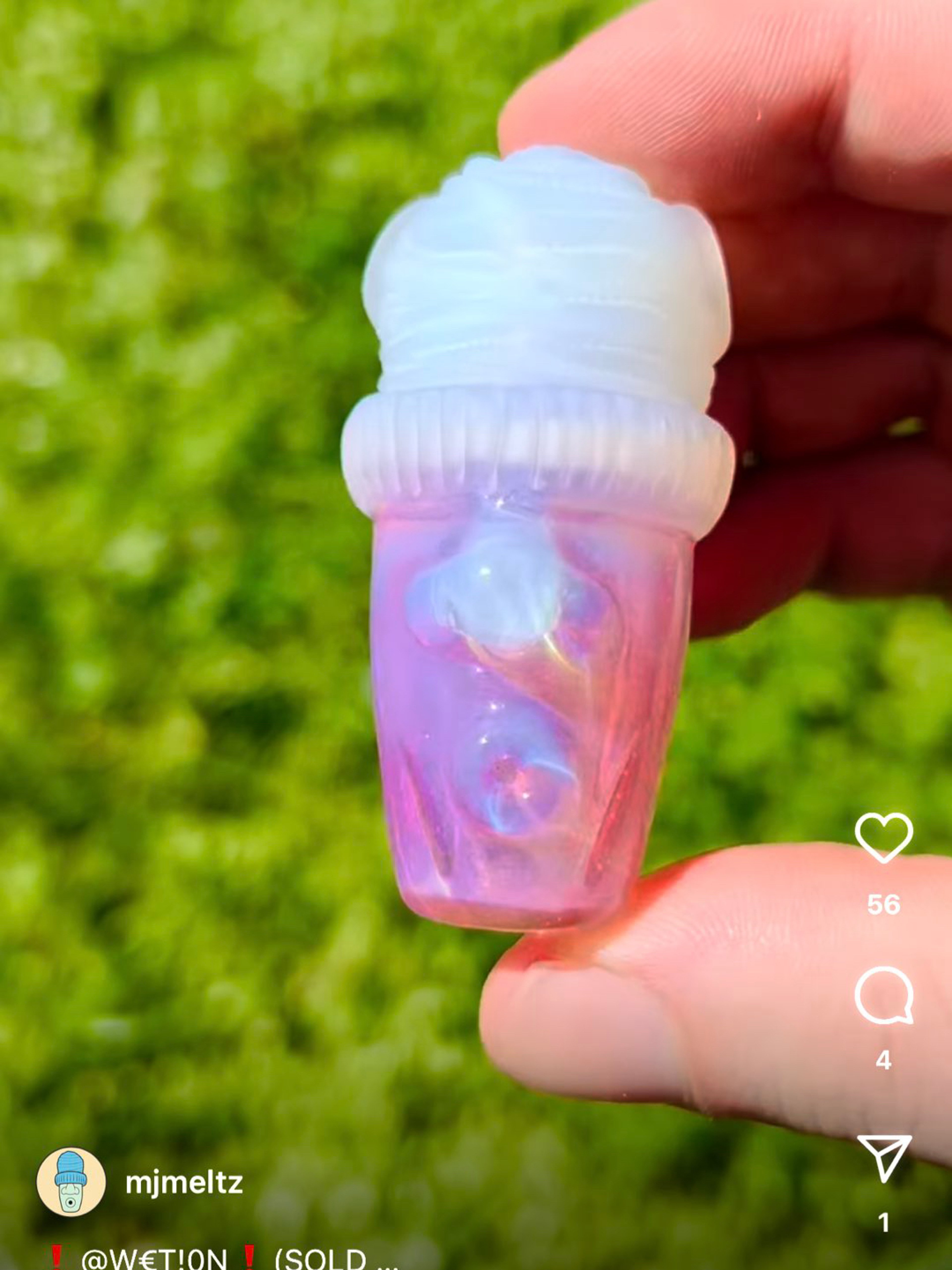 Preview pic of MJ Meltz Glass Pendant
