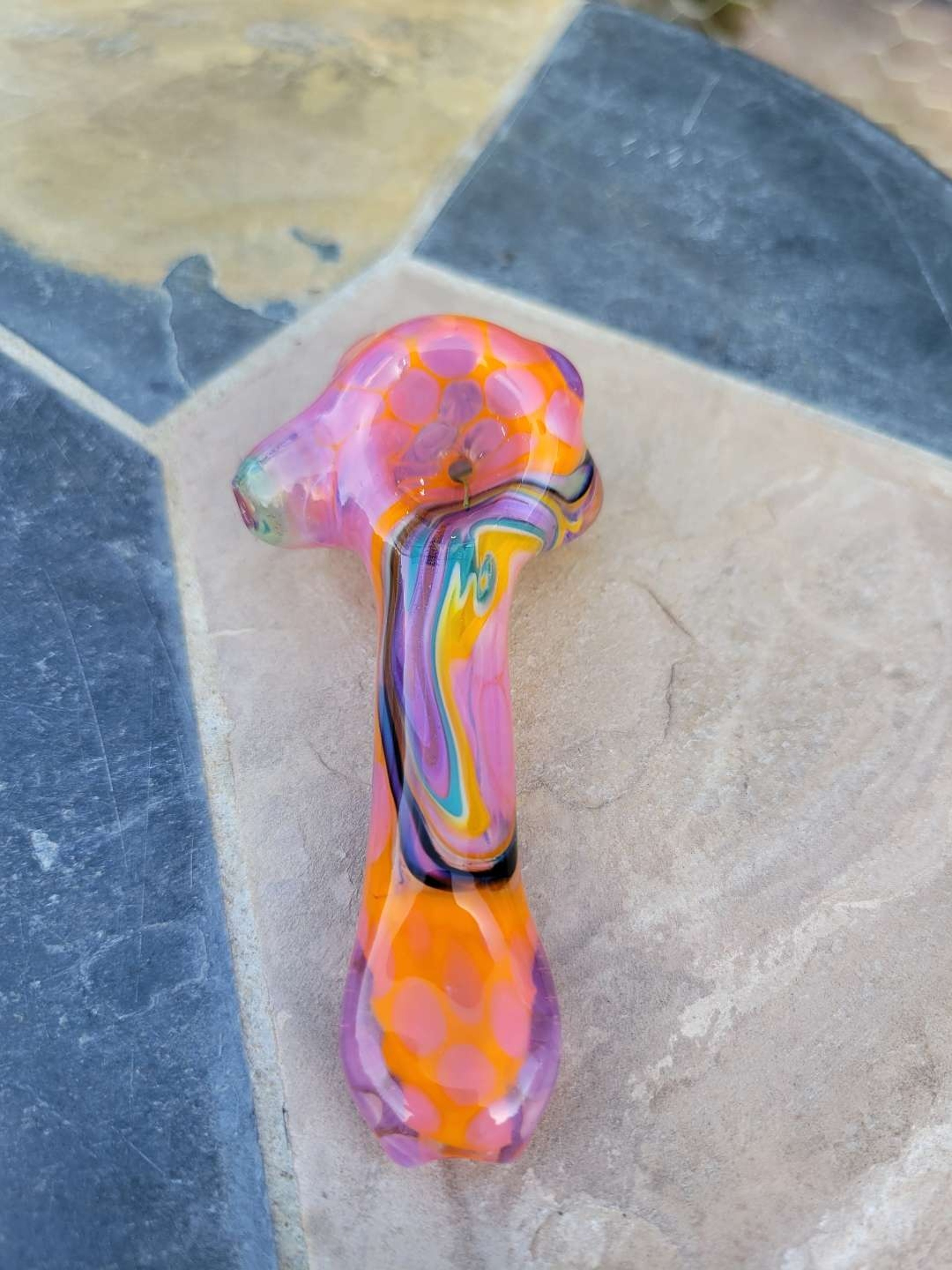 Fully worked Half n half spoon image 0