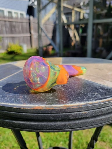 Preview pic of Fully worked honeycomb spoon