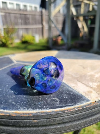 Preview pic of Fully worked honeycomb spoon