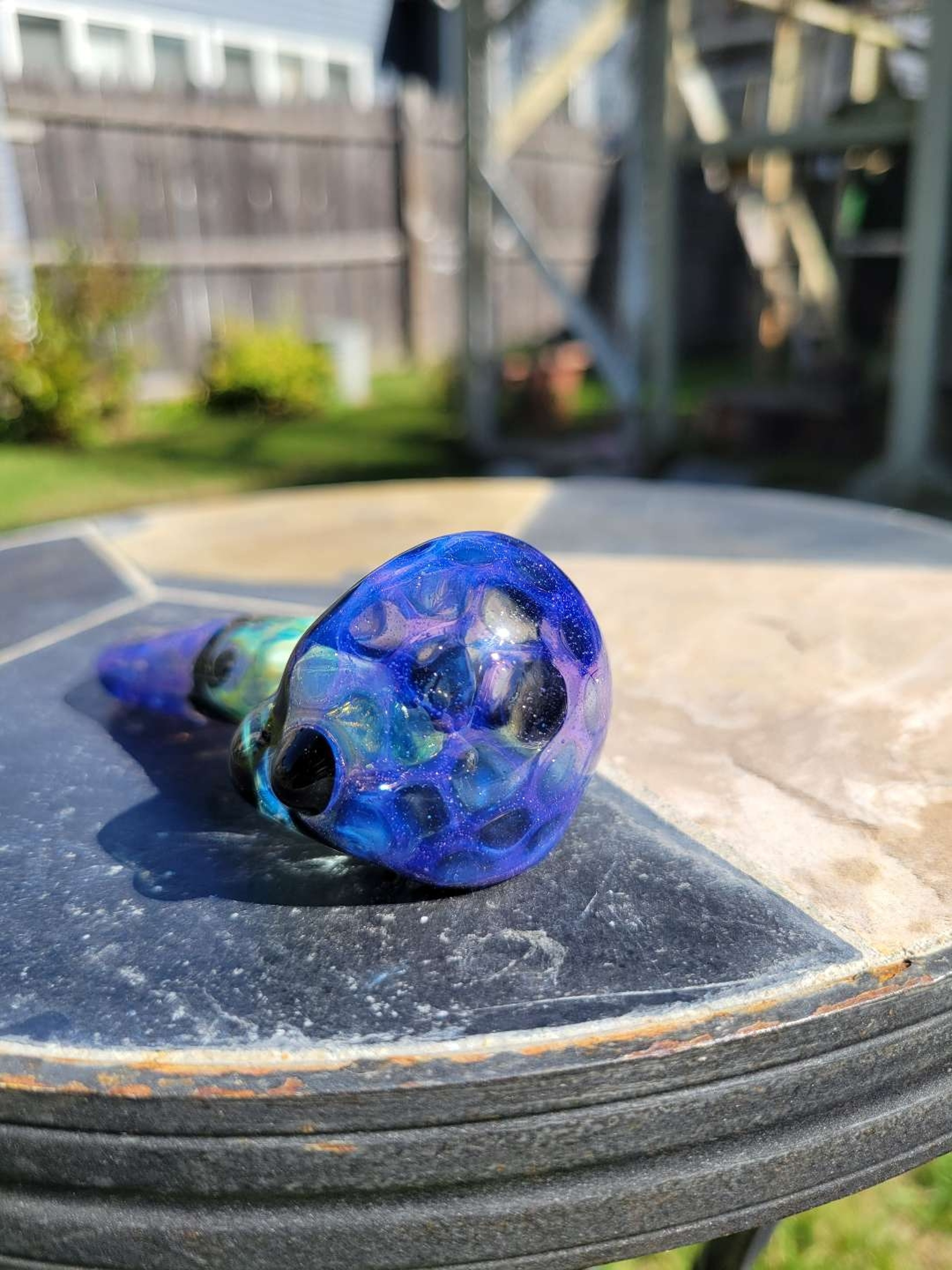 Fully worked honeycomb spoon image 0