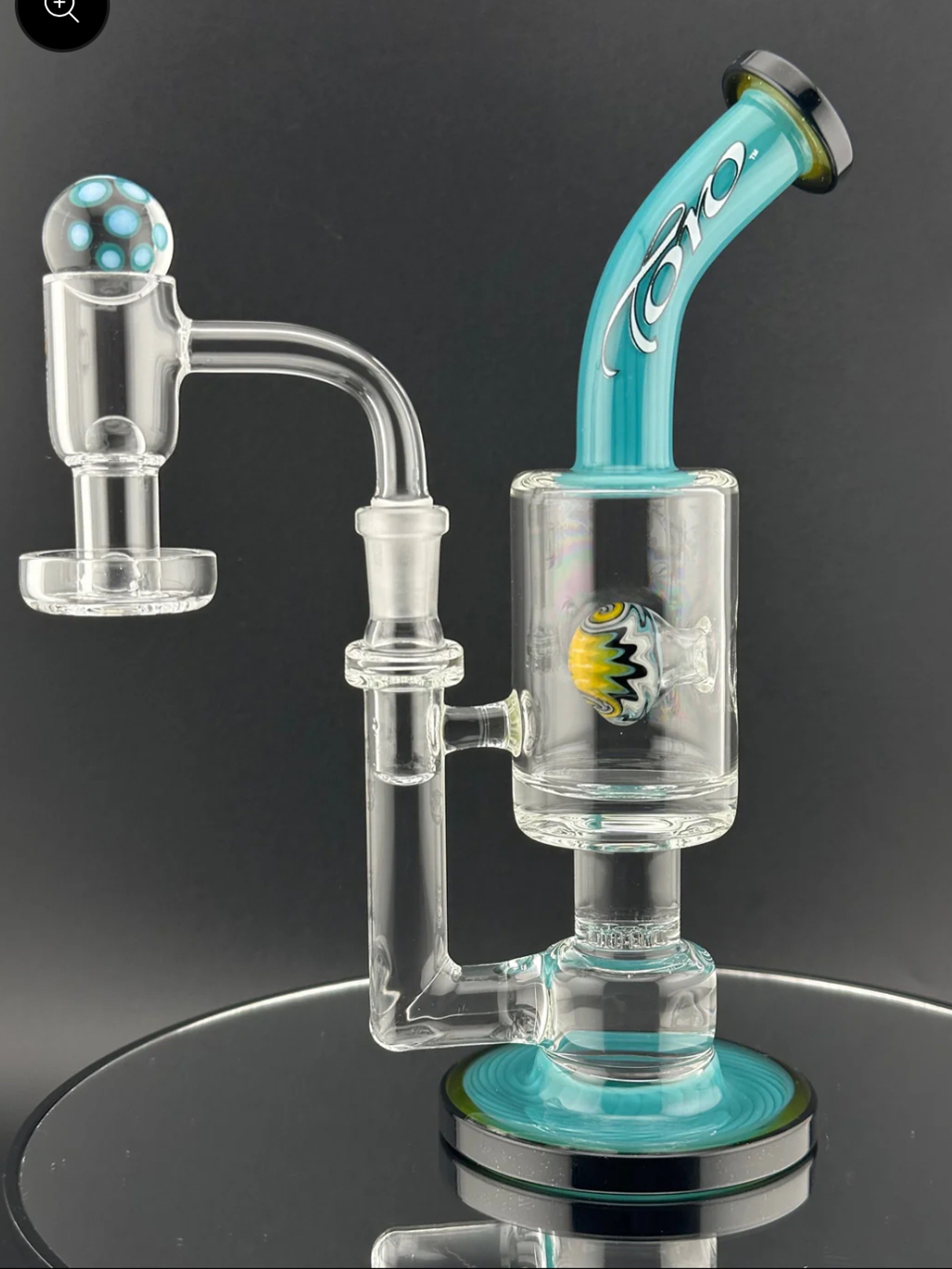 Preview pic of Toro ISJ + Toro Mini Terp Slurper + Squizit Glass Slurper Set
