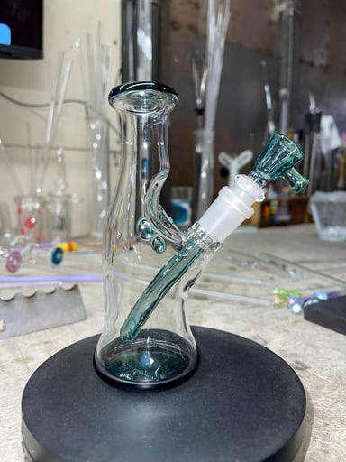 Preview pic of Nemo color,6” tall and 10mm 1 hole slide