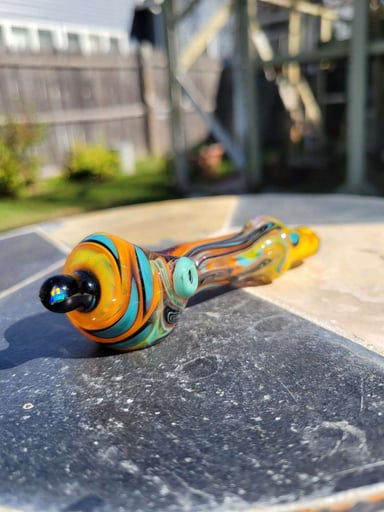 Preview pic of Fully worked 50/50 spoon with opal