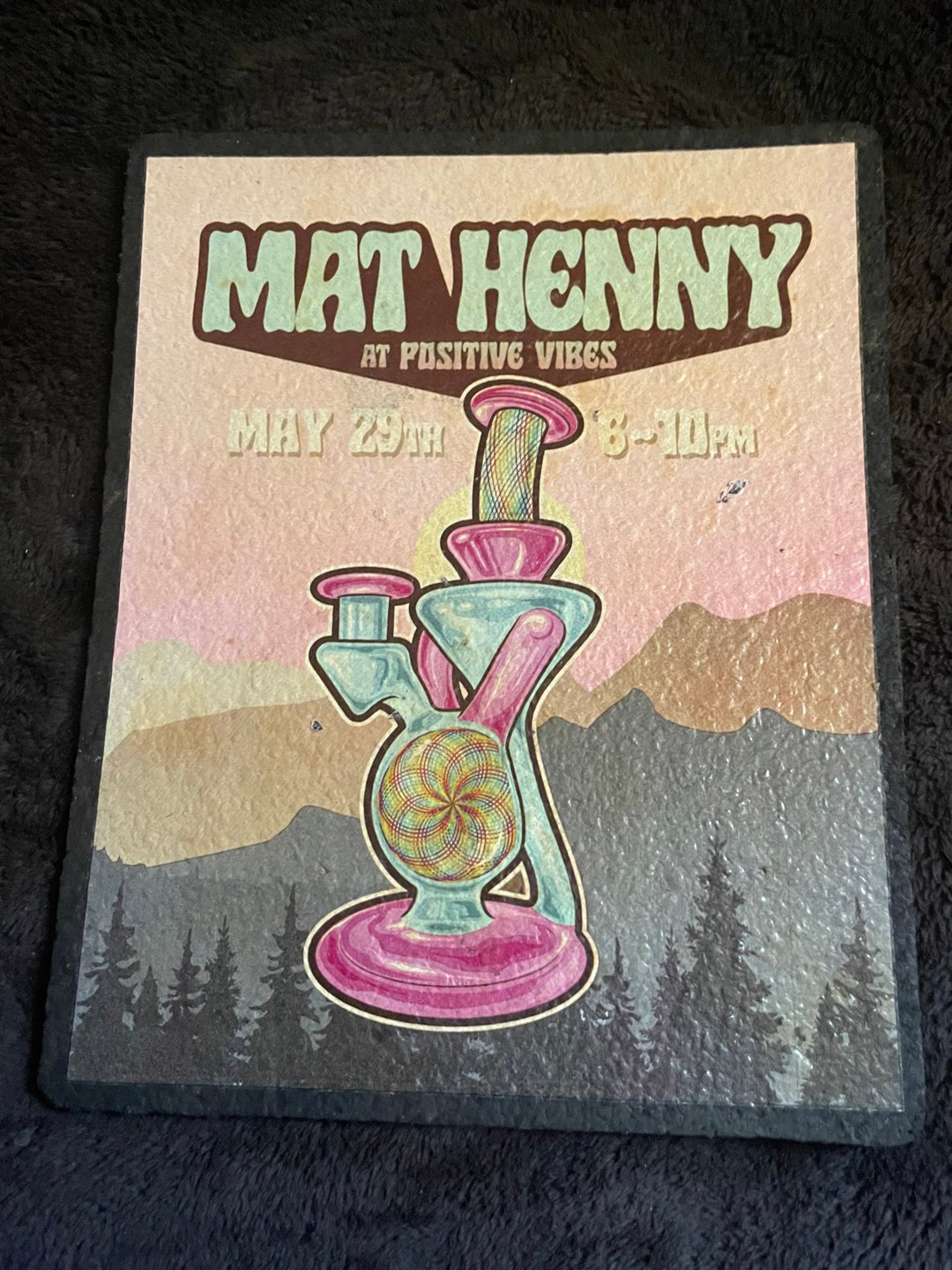Matt Henny x Positive Vibes Moodmat. image 0
