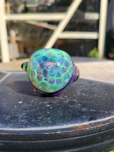 Preview pic of Fully worked  Honeycomb spoon
