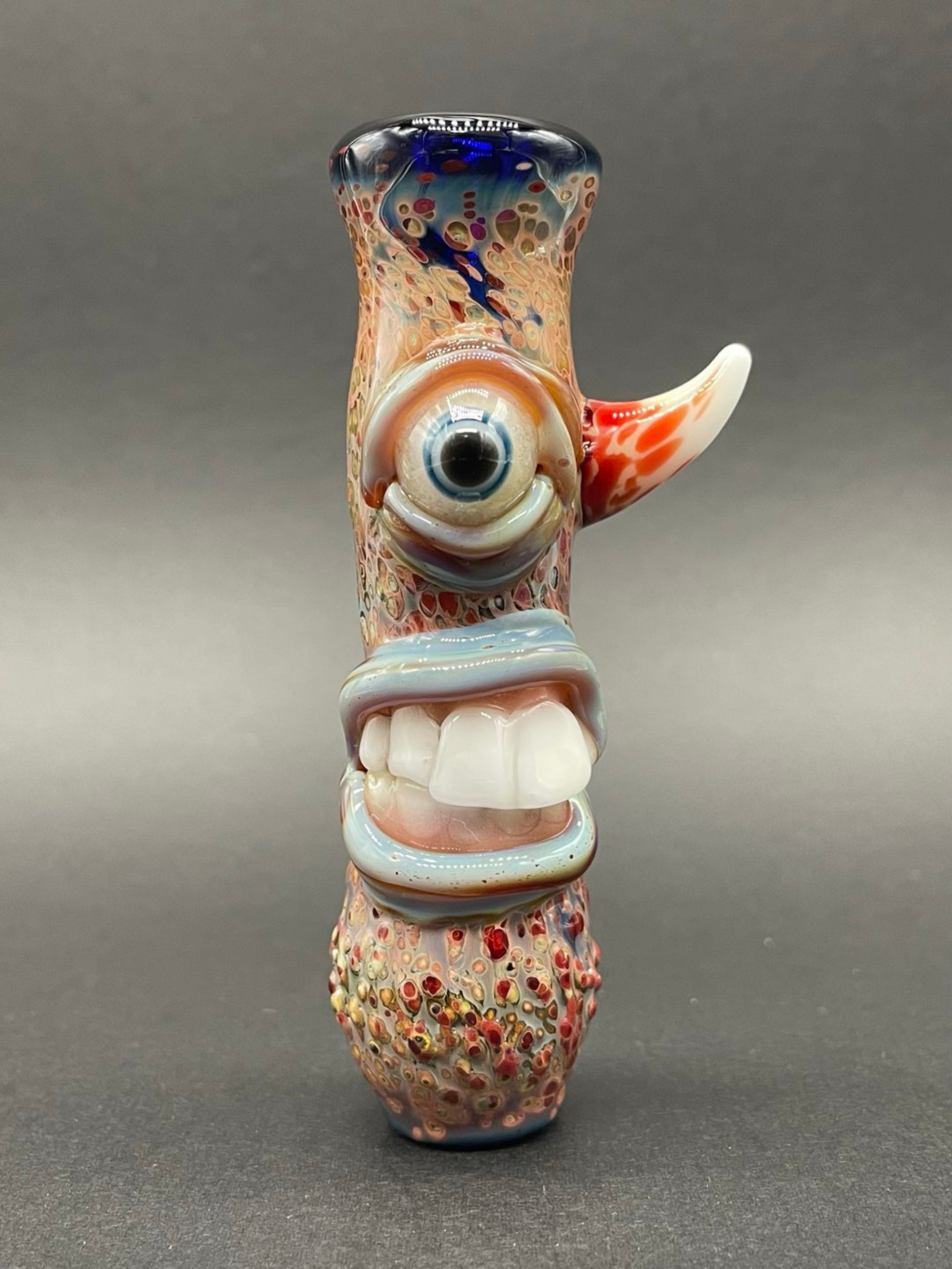 Preview pic of Cyclops chillum with glow in the dark eye