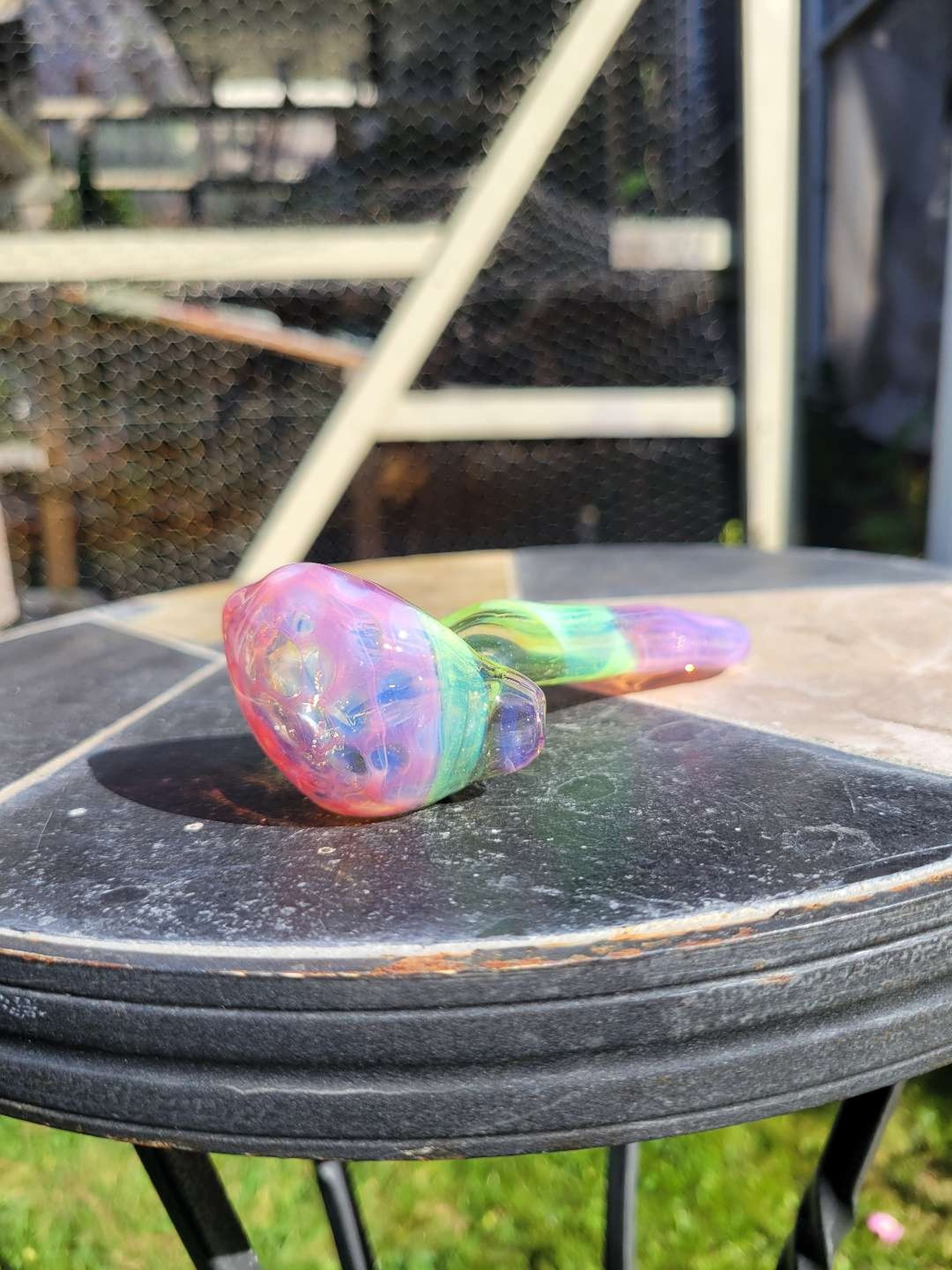 Fullyworked honeycomb cap spoon image 0