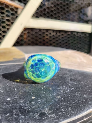 Preview pic of Honeycomb cap spoon