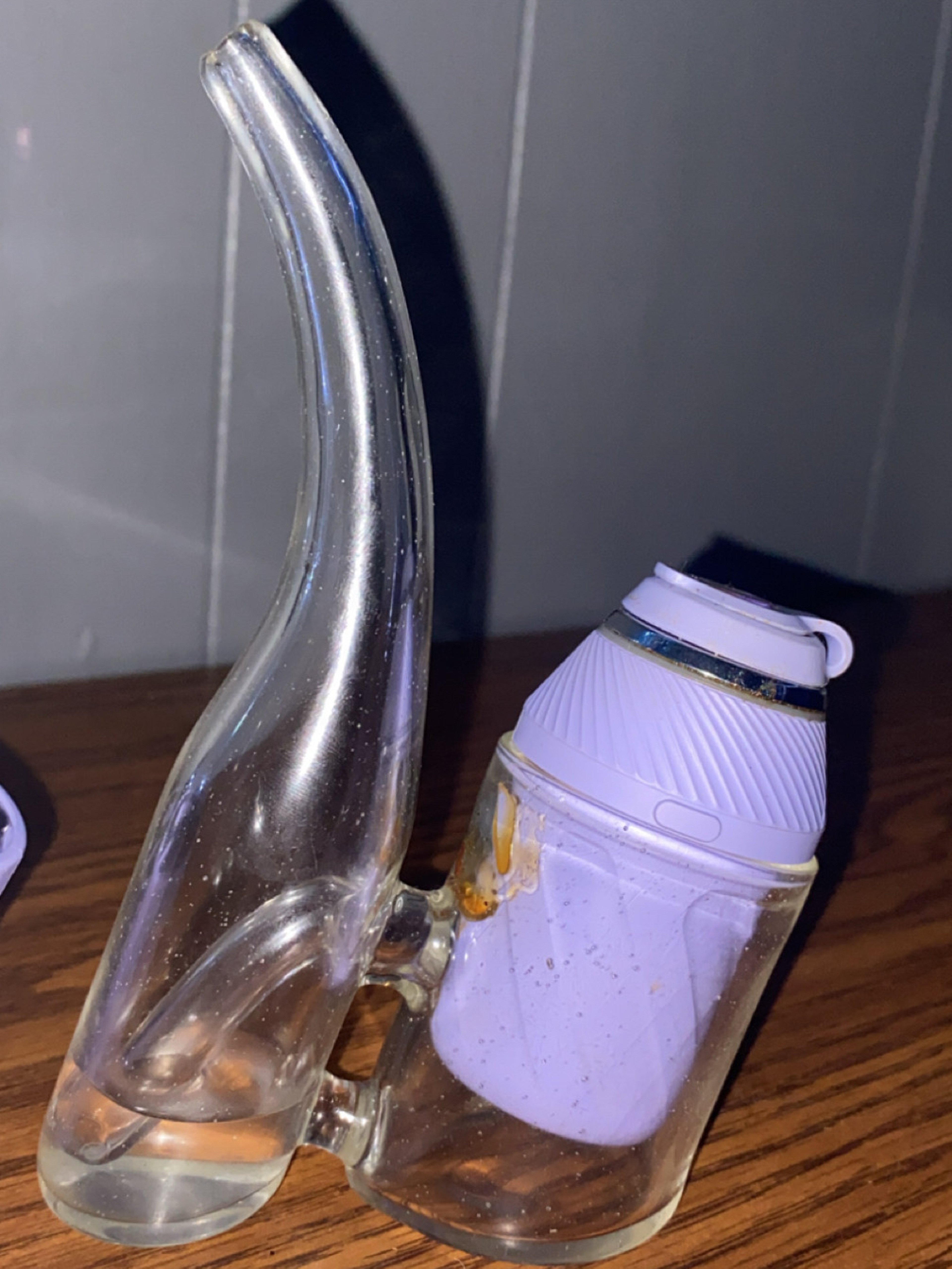 Preview pic of Puffco Proxy Purple Edition + Glass Bubbler, 2 terp pearls, and case is included