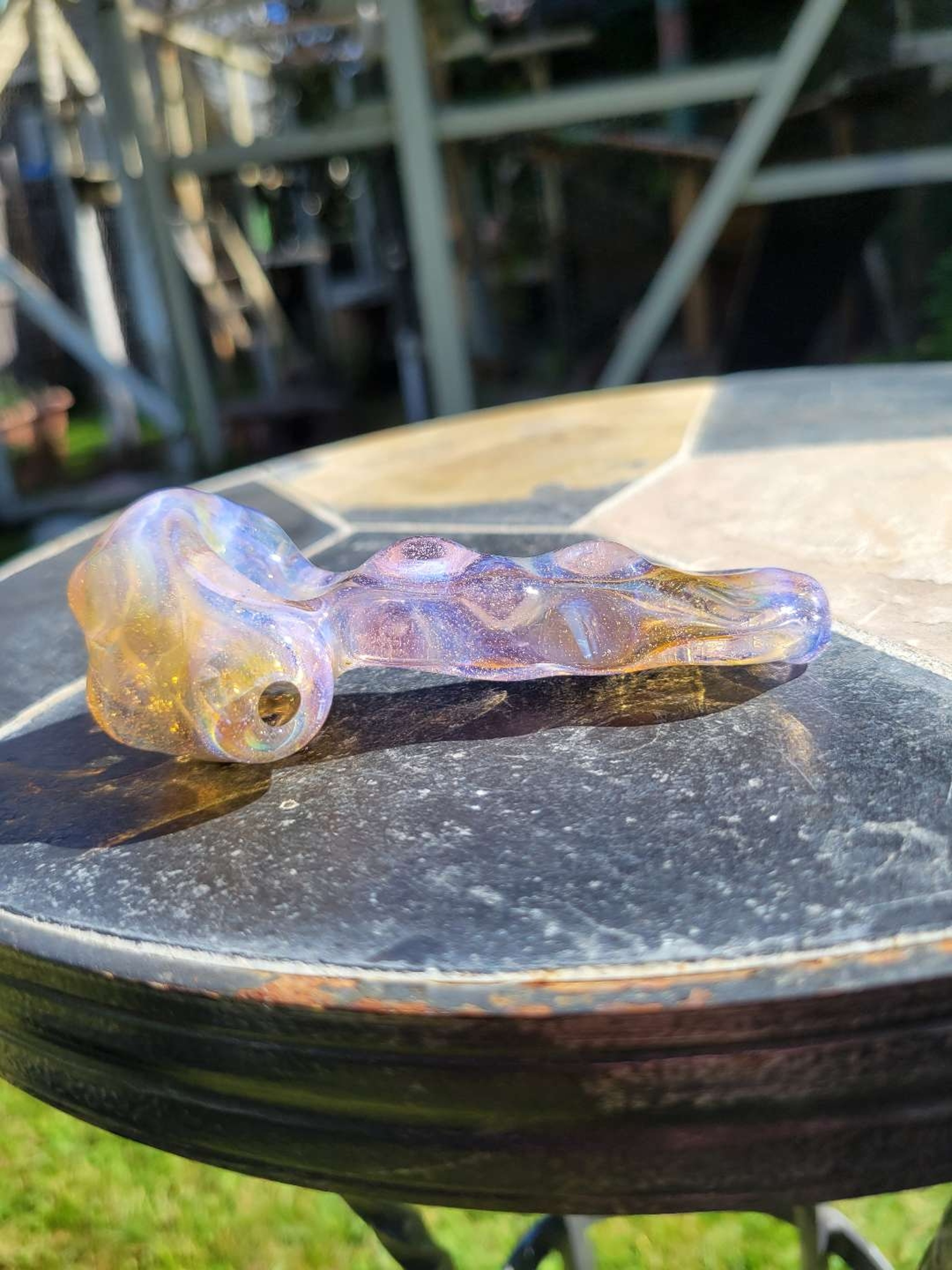 Preview pic of Fumed Bumpy spoon
