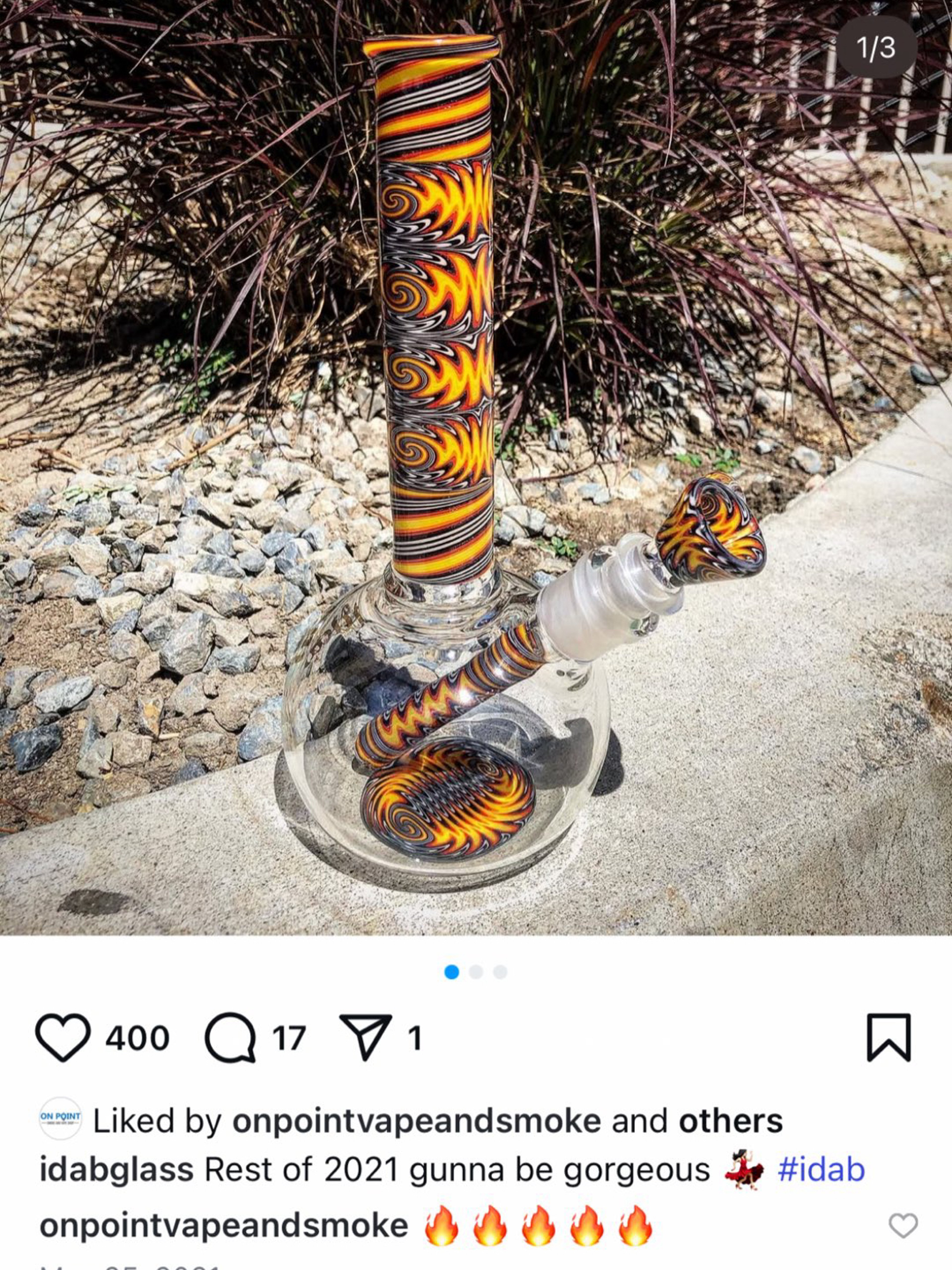 Idab x PAG(us roor) bubble bottom beaker image 0