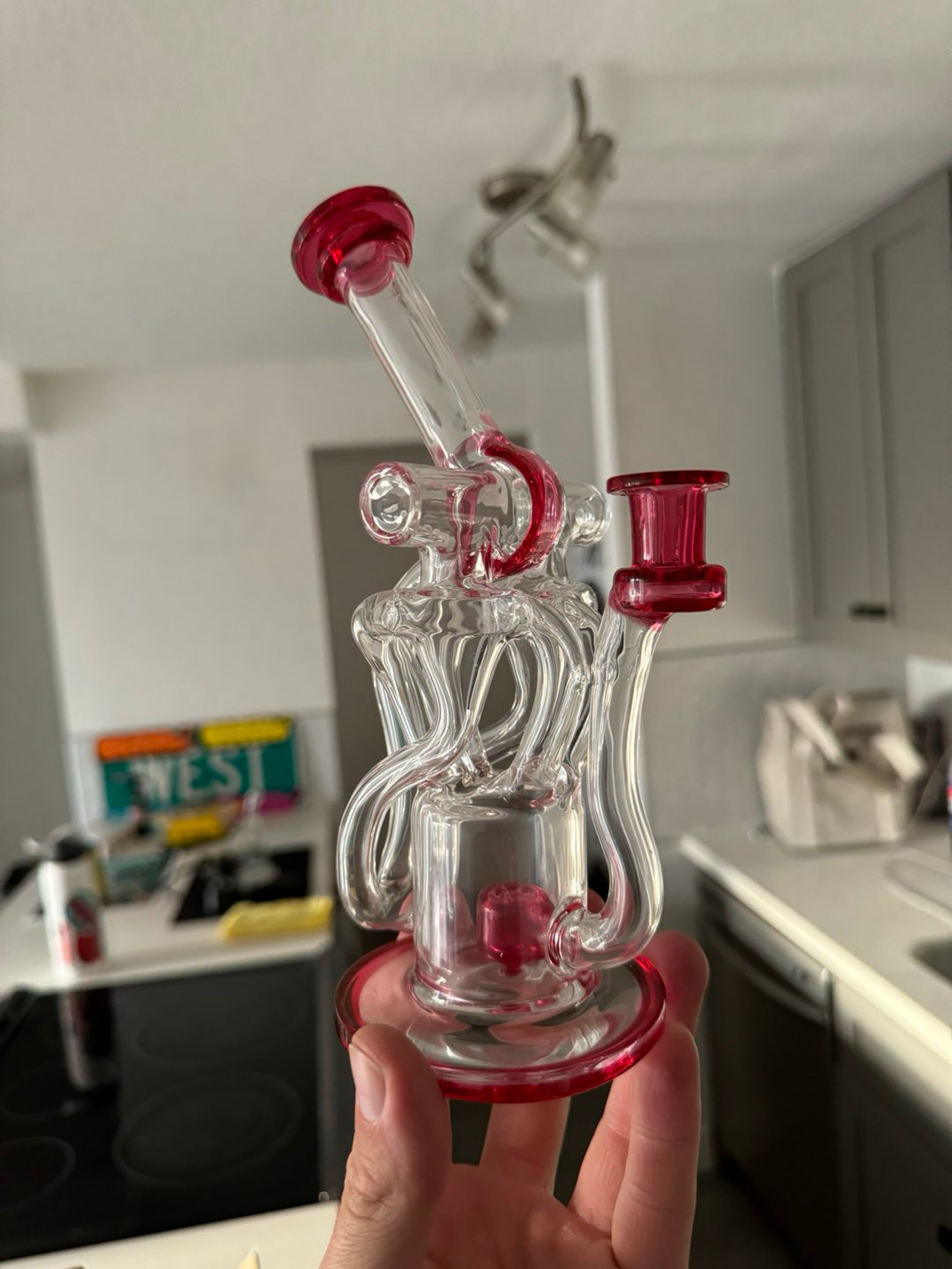 Preview pic of Domer Quad Uptake w/ Gold Ruby Accents