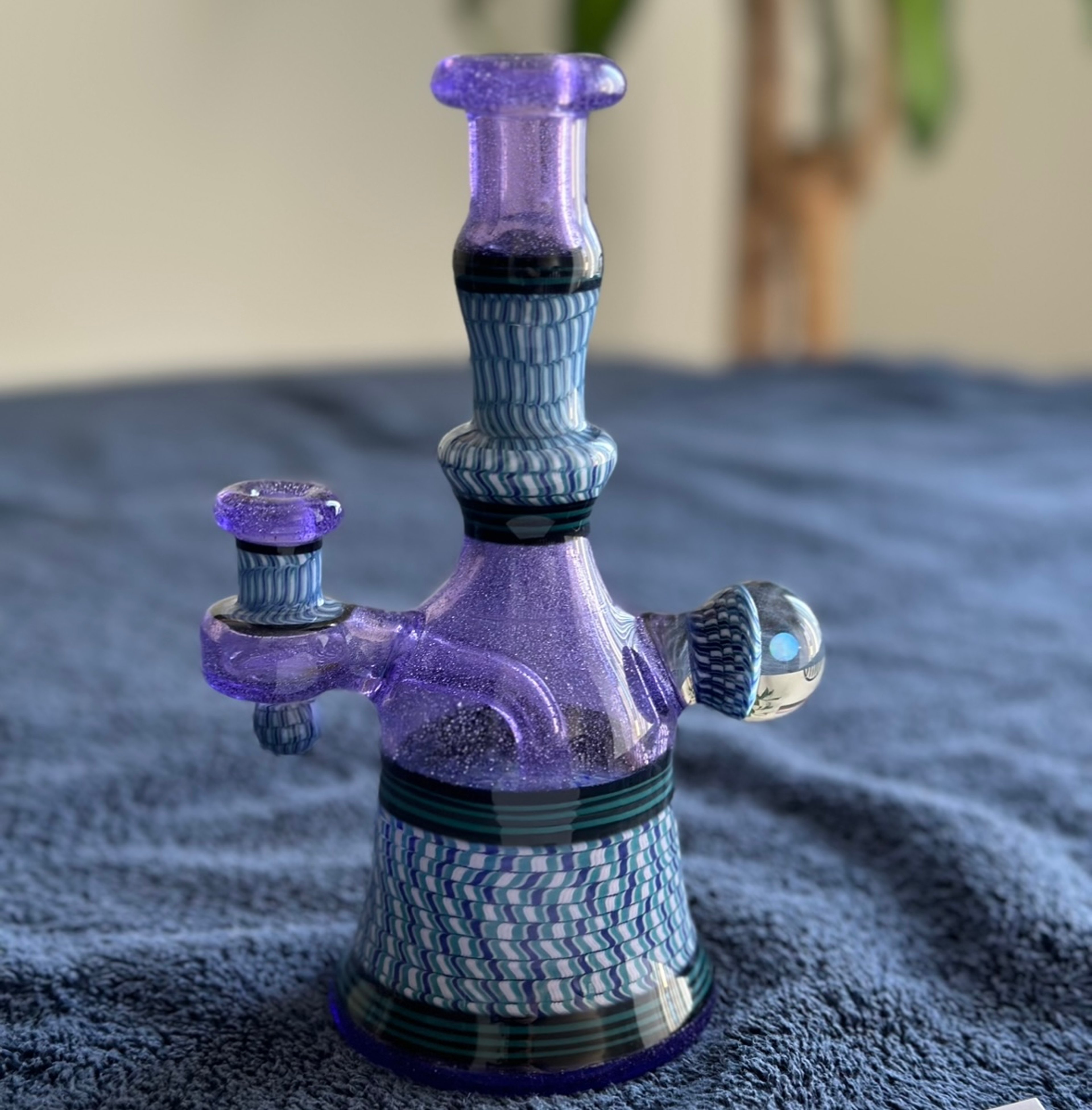 Conversion Glass Dab Rig w/ Opal image 0
