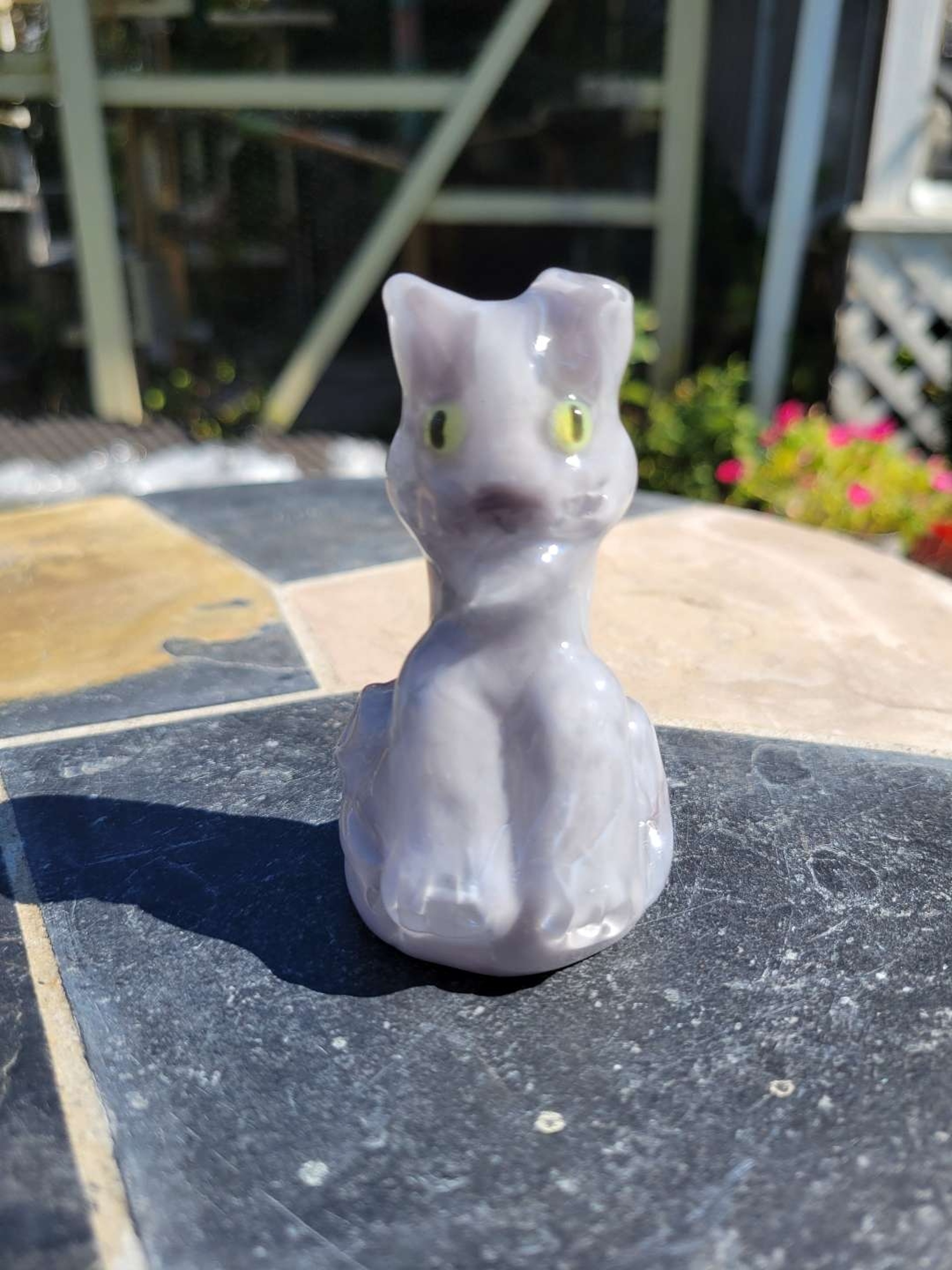 Preview pic of Russian blue kitty spoon