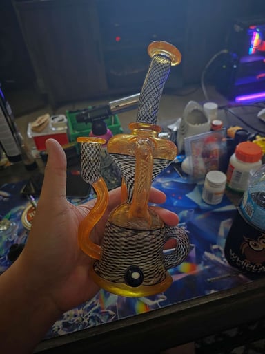Preview pic of Daveman glass 14mm recycler