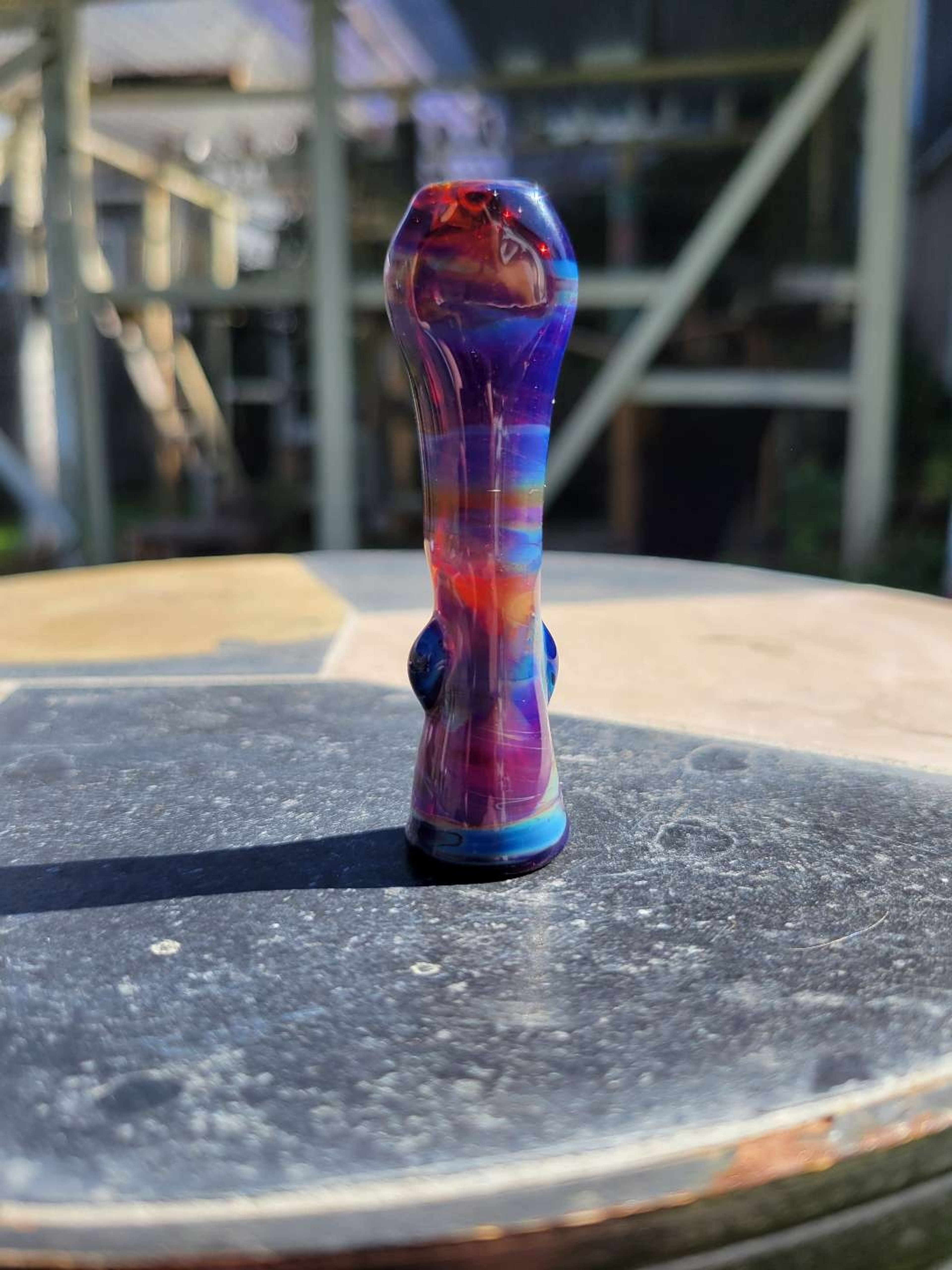 Preview pic of Chillum  double amber purple