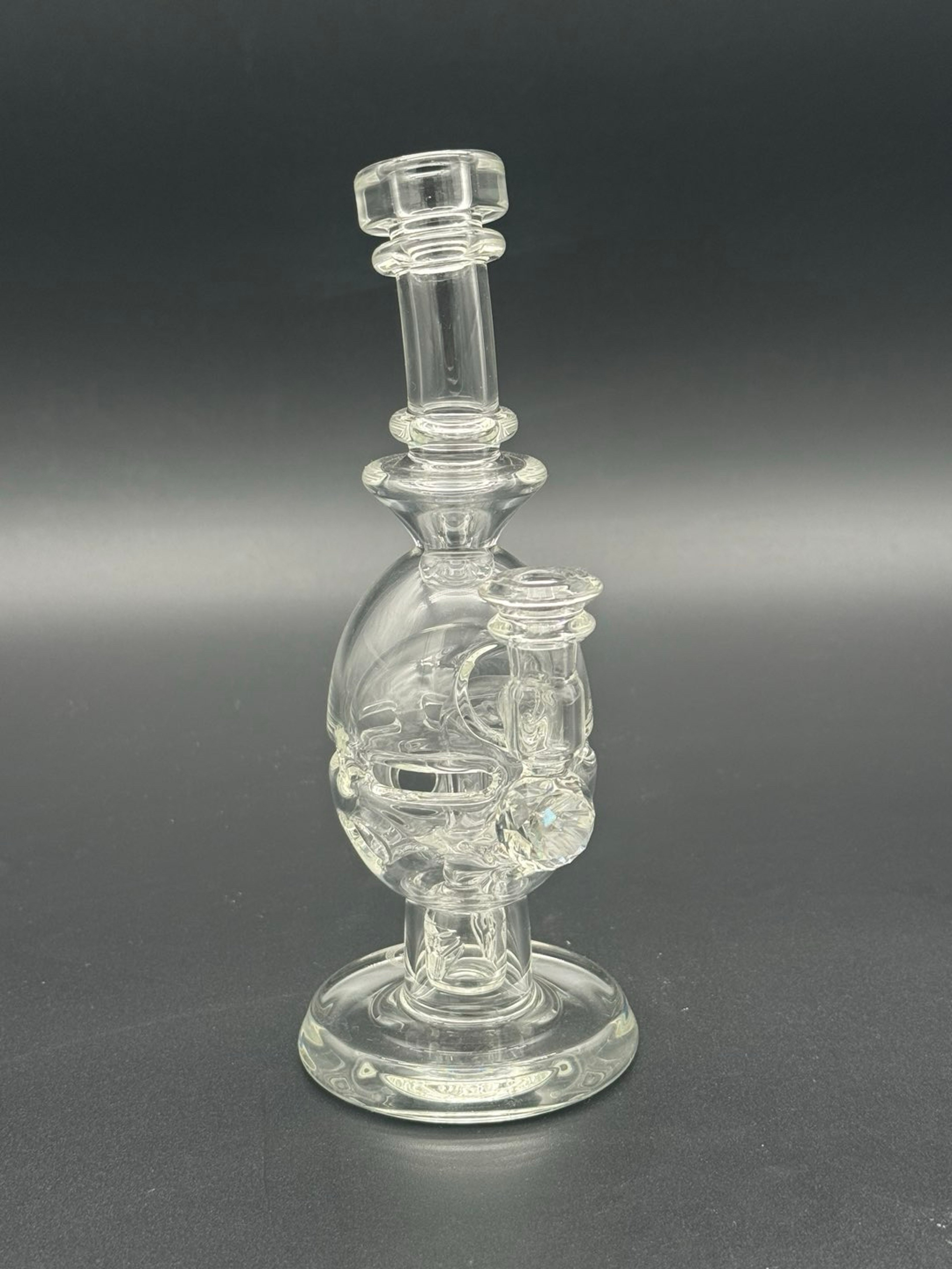 Greek Glass Faceted Fab Egg Dab Rig image 0