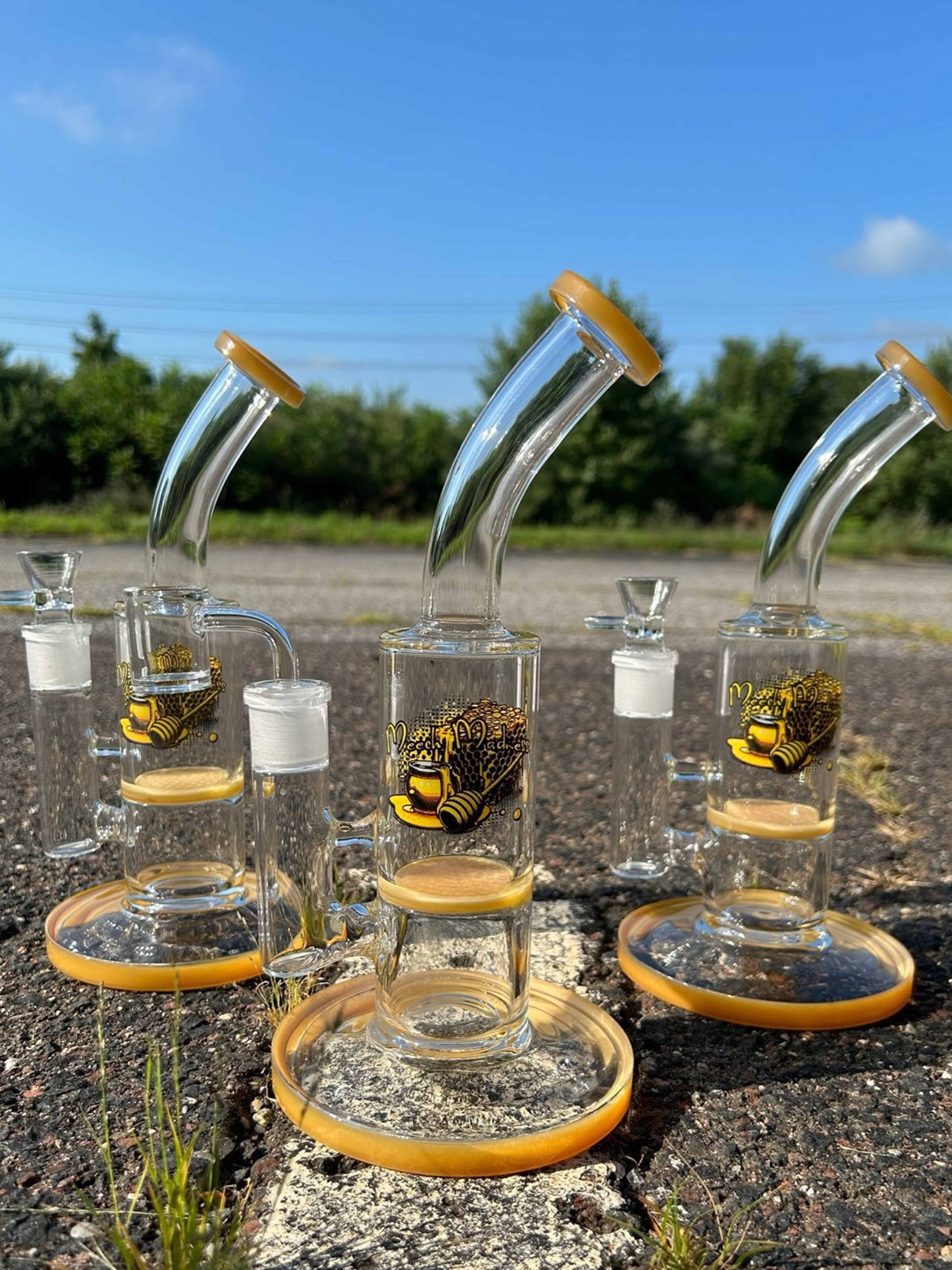 18mm Meech Madness Smoke Shop Honeycomb Perc image 0