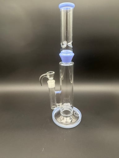 Preview pic of Greek Glass Kingstem Perc w/ Splash Guard