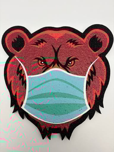 Preview pic of Bear Quartz Mask Moodmat