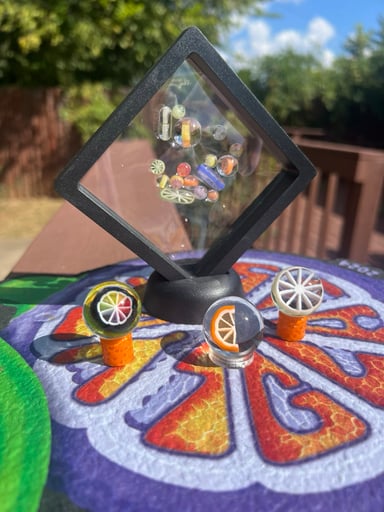 Preview pic of LOT Of Lyons Marbles / Pearls