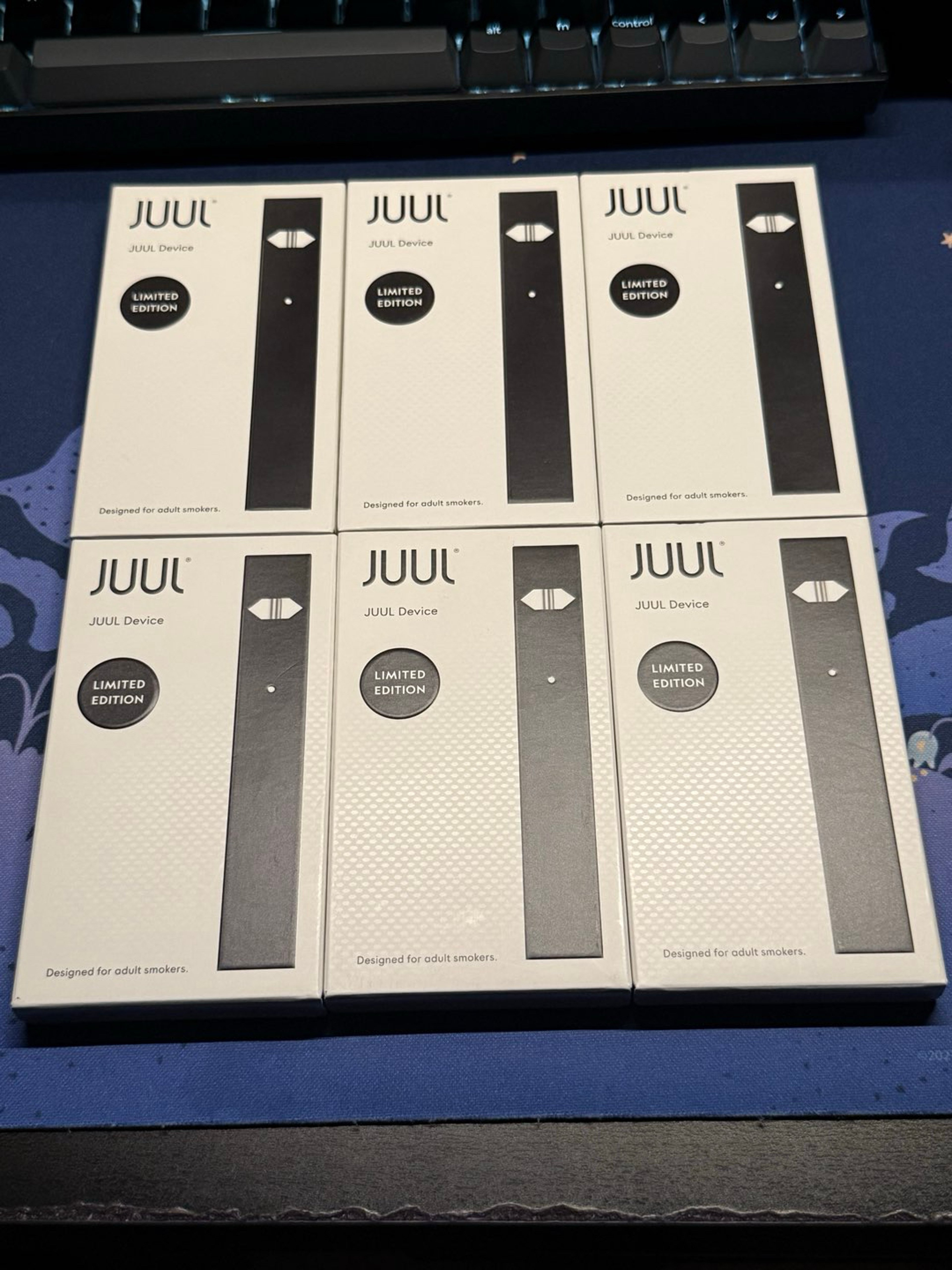 Preview pic of 1 juul (6avail) LIMITED EDITION MIDNIGHT BLACK