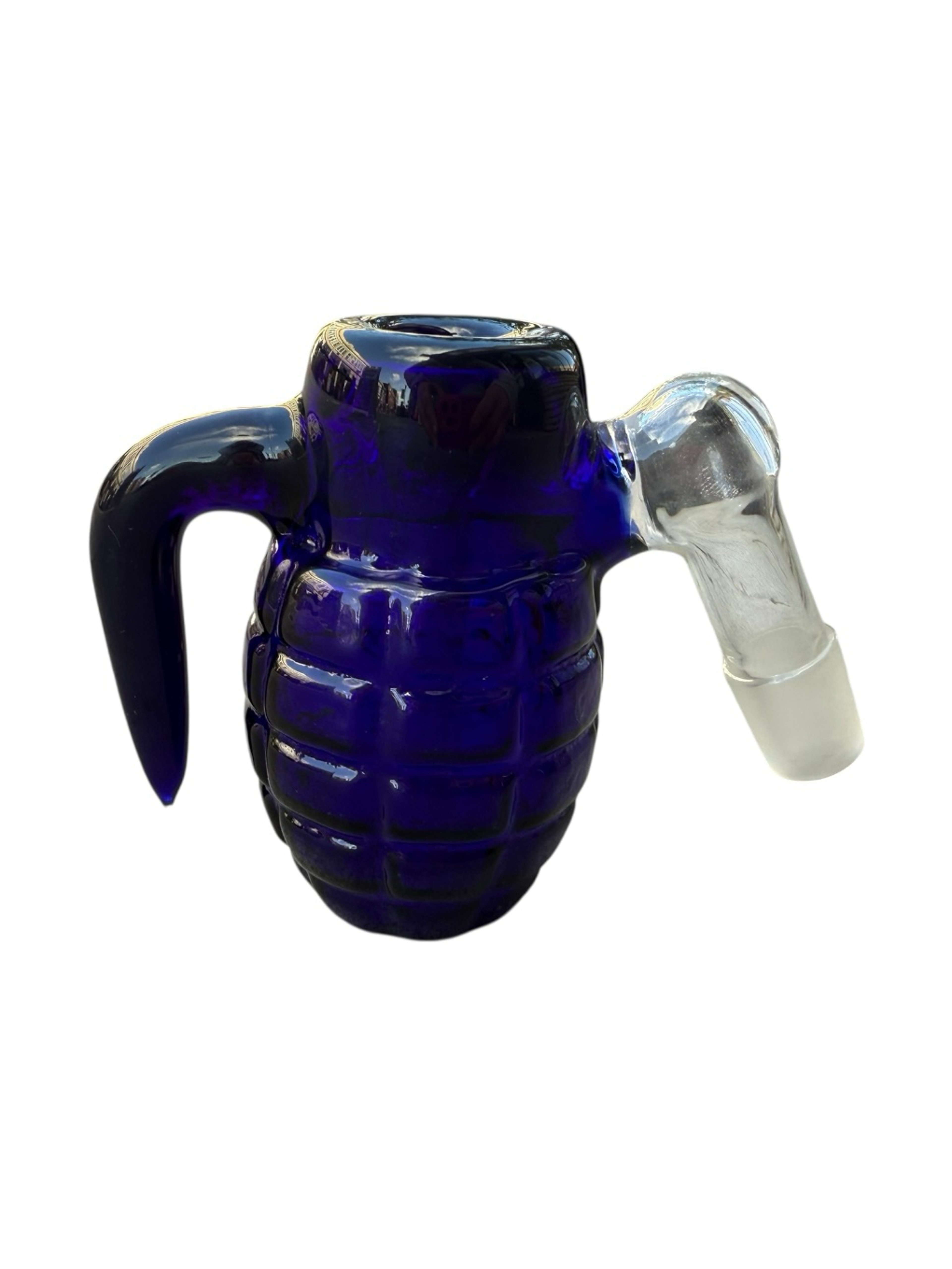 Preview pic of Grenade 18mm Ashcatcher with built in bowl - Colbalt Blue