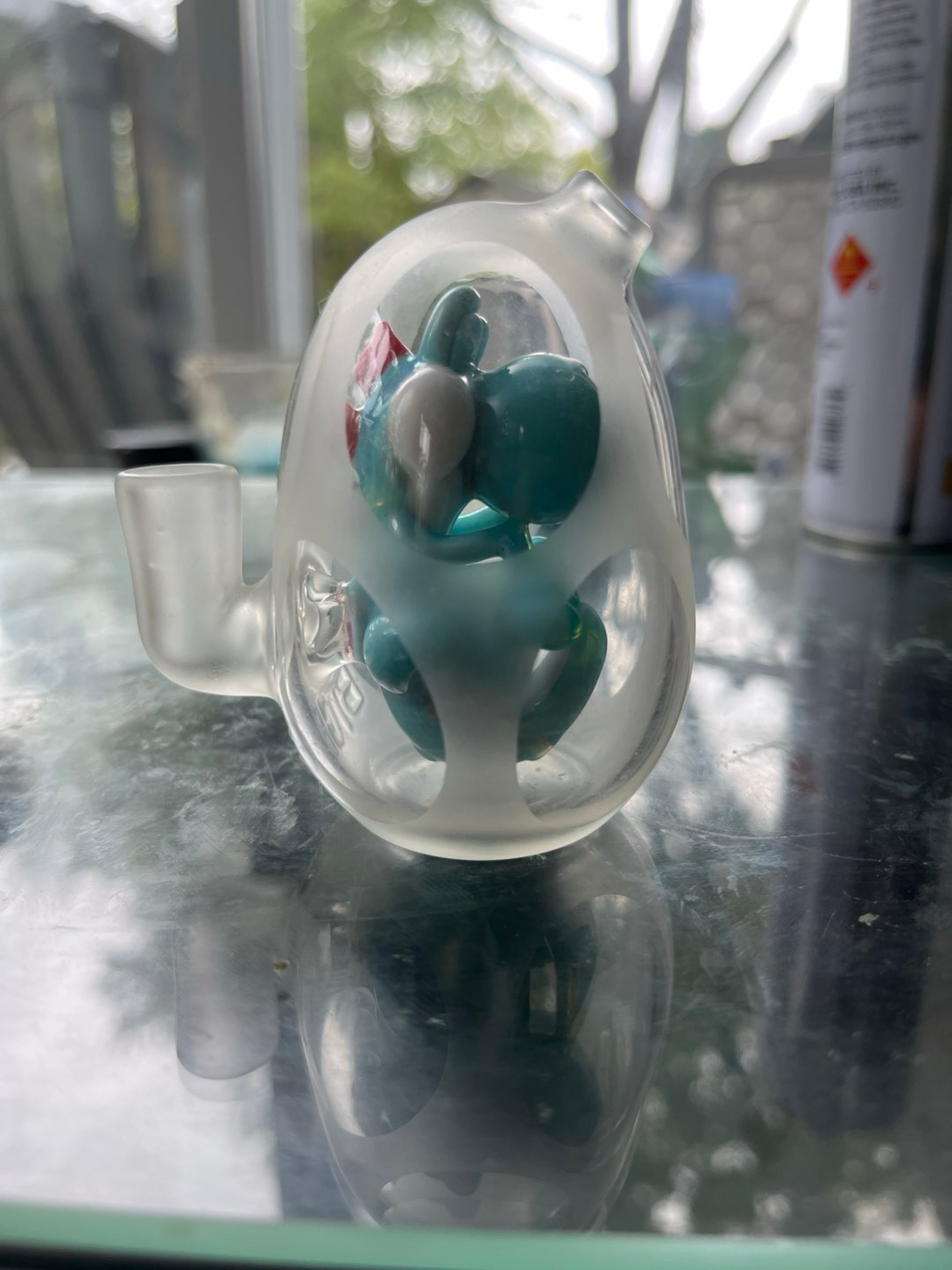 Preview pic of Bob the glass ( btgb )blower small yoshi egg
