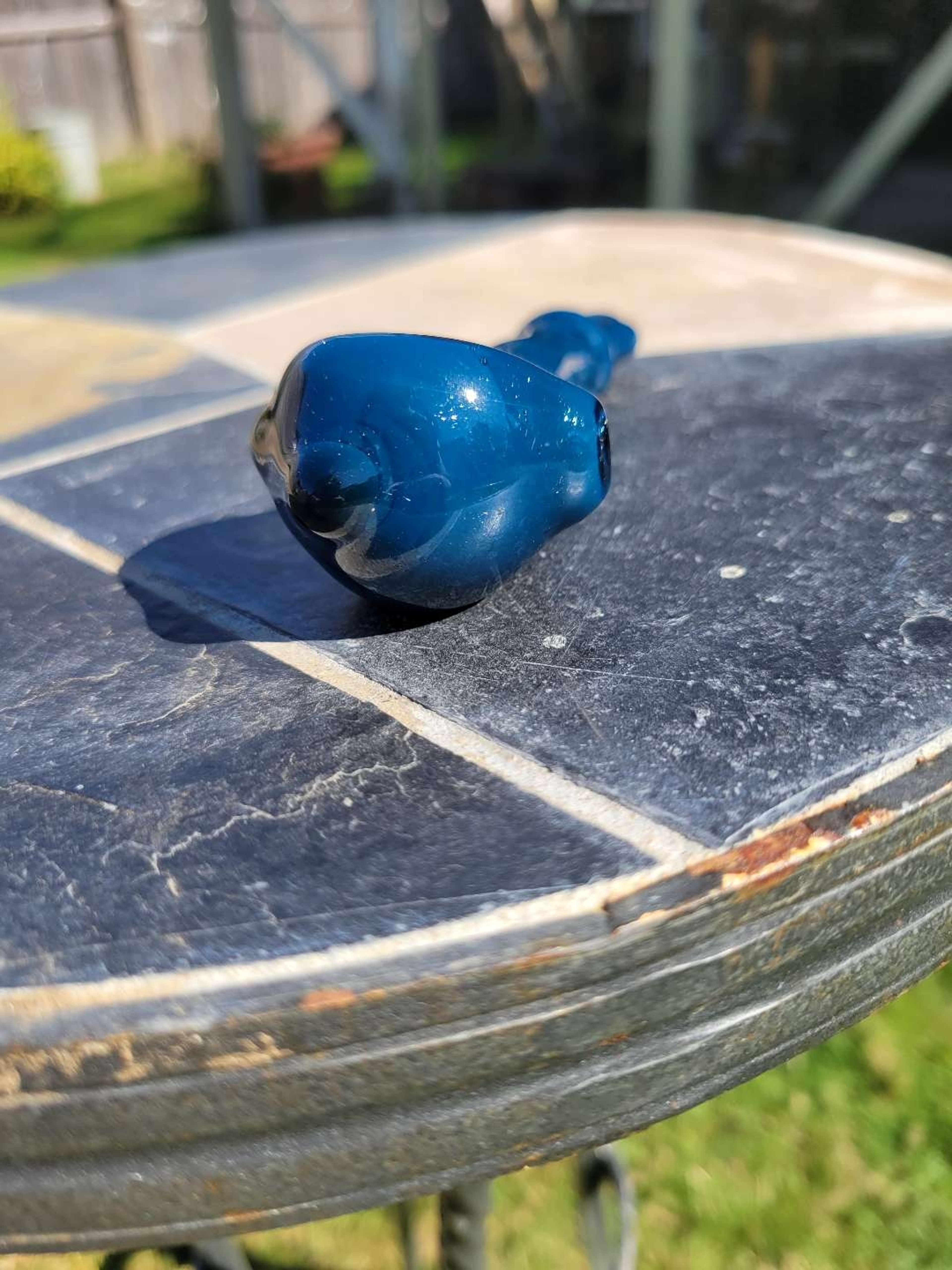 Blue stardust over peacock spoon image 0